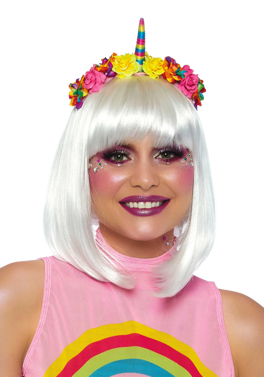 Rainbow unicorn headband legavenue.eu