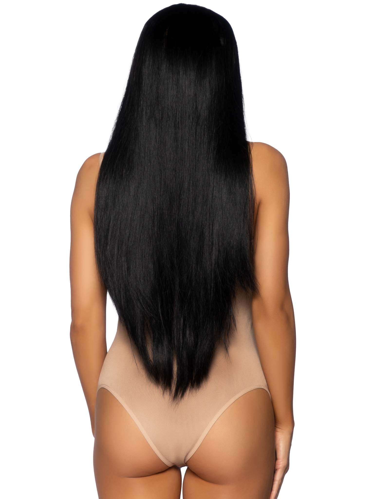 Long Straight Center Part Wig