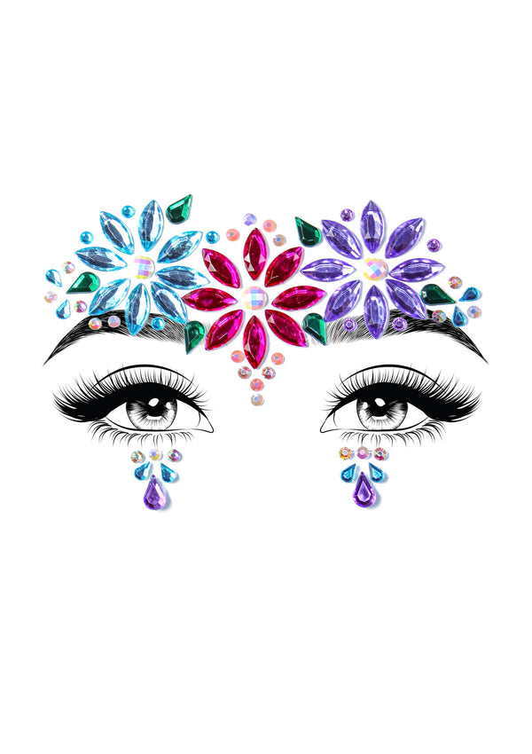 Leg Avenue EYE023 Dahlia face jewels sticker
