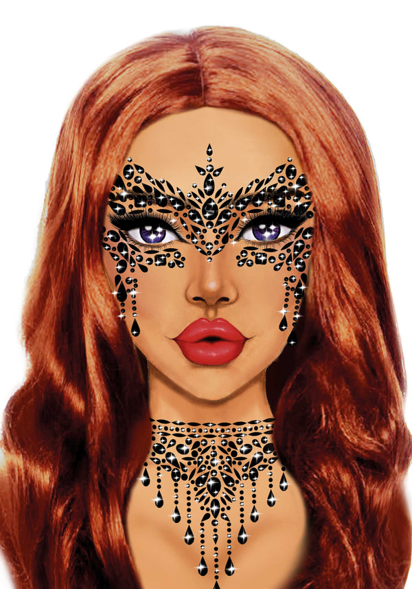 Leg Avenue EYE033 Masquerade face jewels sticker