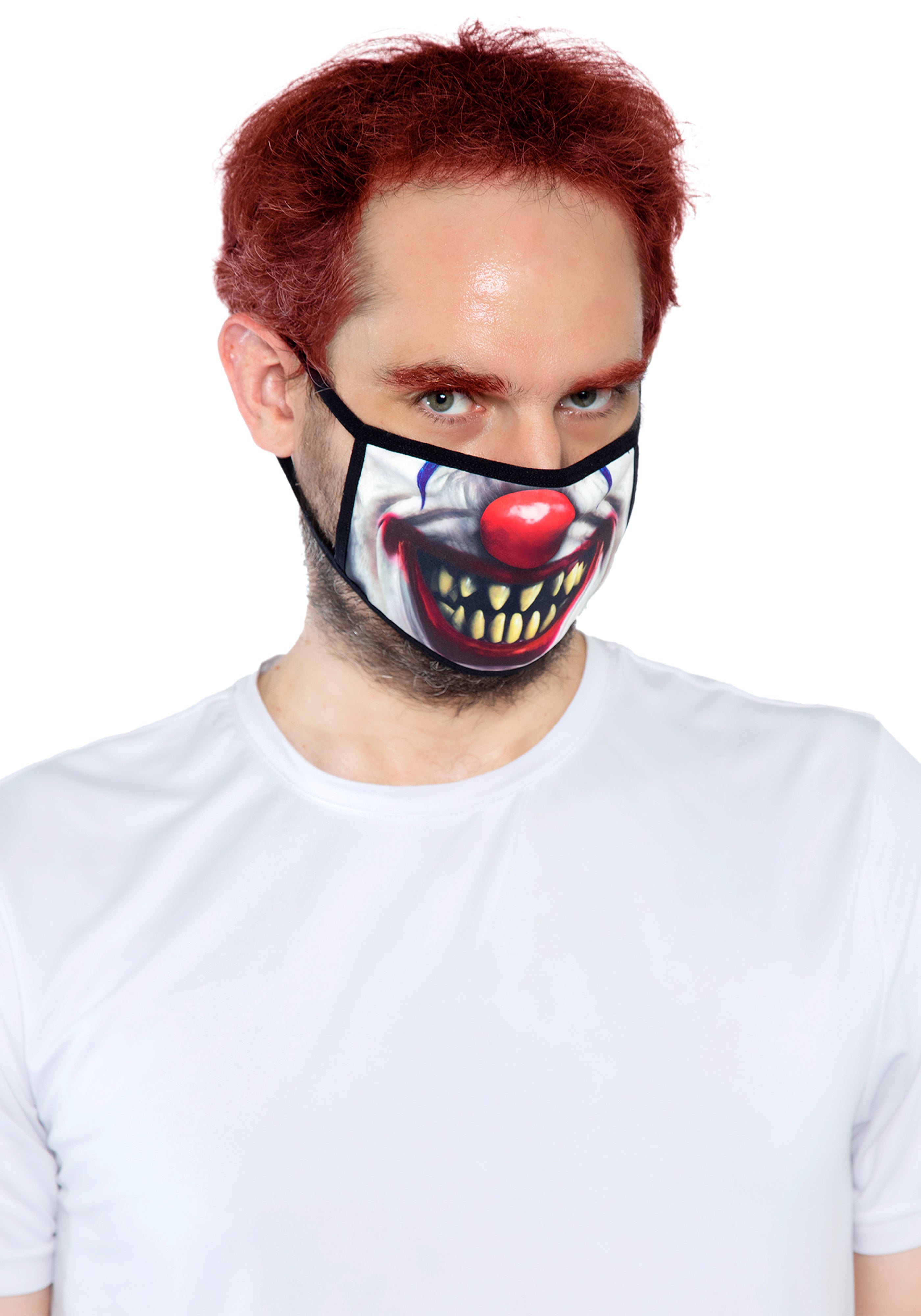 Leg Avenue M1010 Creepy Clown Face Mask