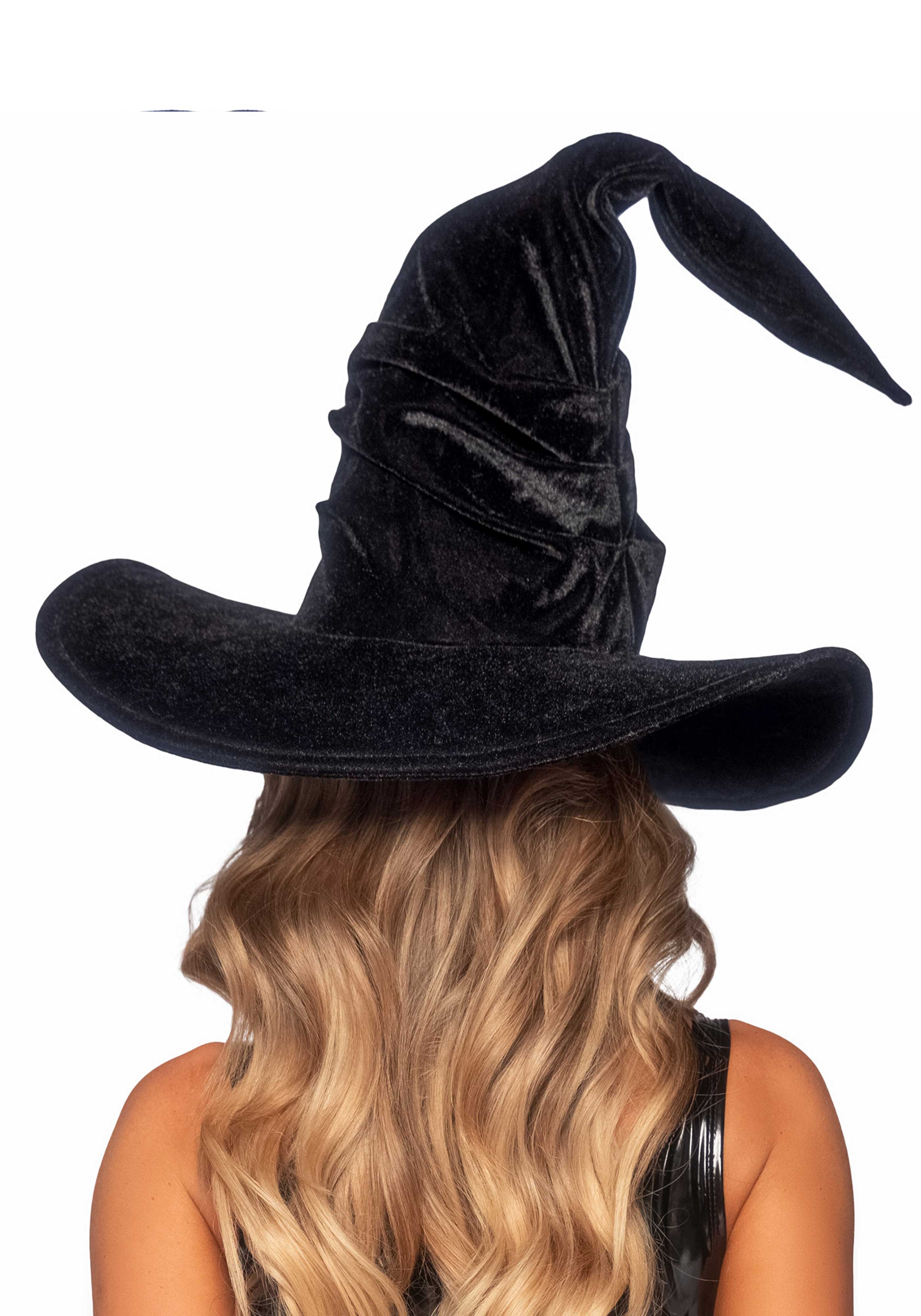 Leg Avenue A2903 Velvet ruched witch hat
