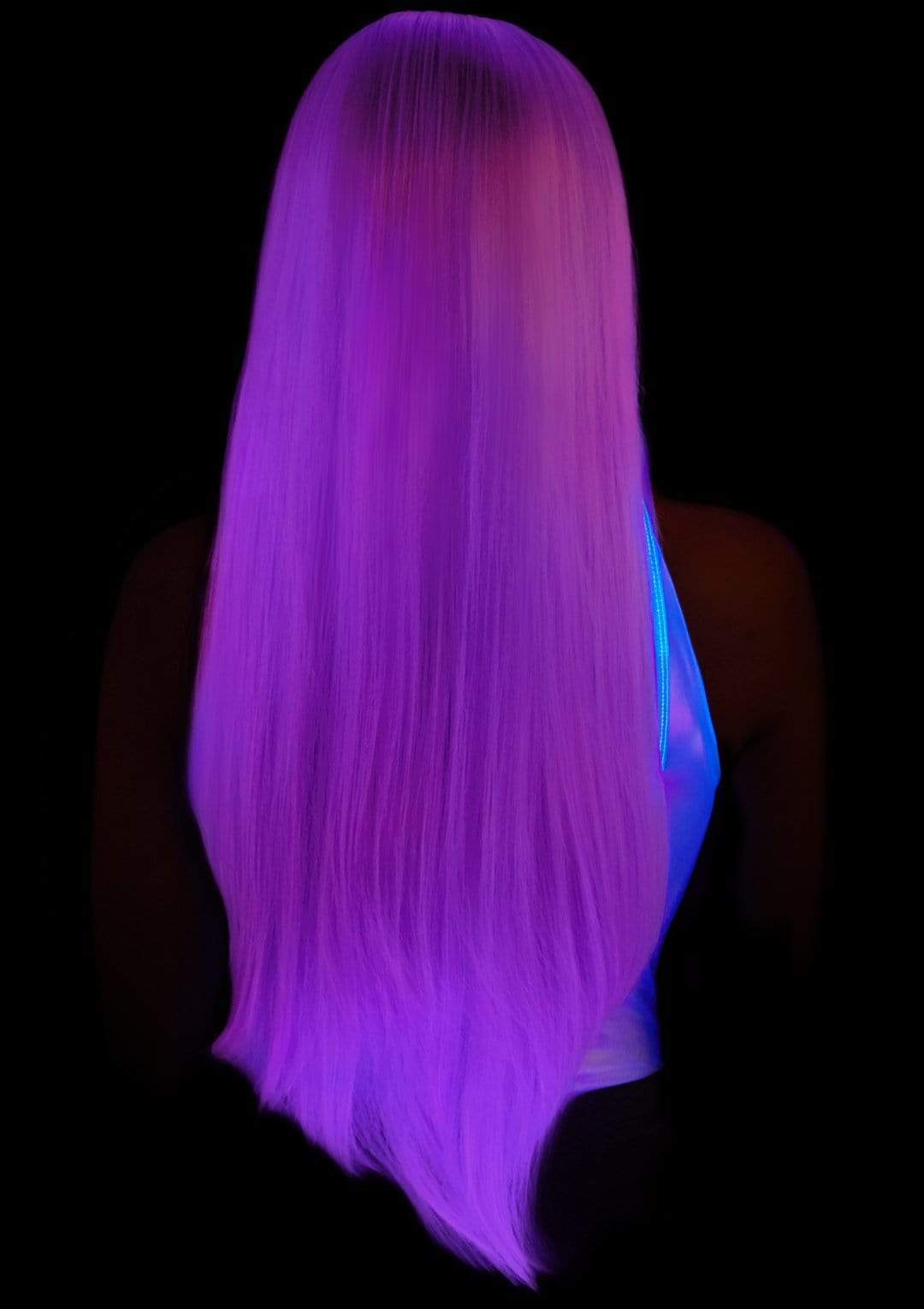 Long Straight Center Part Wig