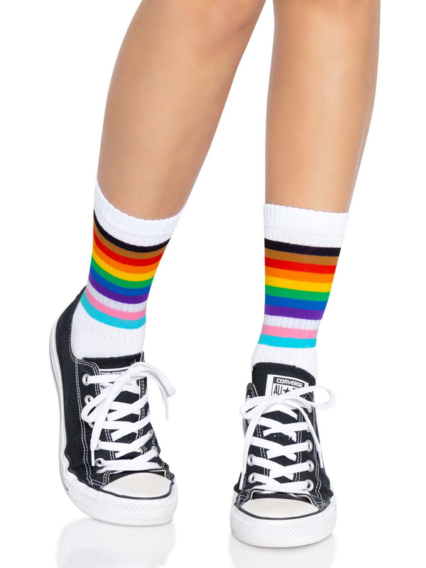 Pride crew socks