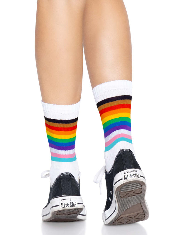 Pride crew socks