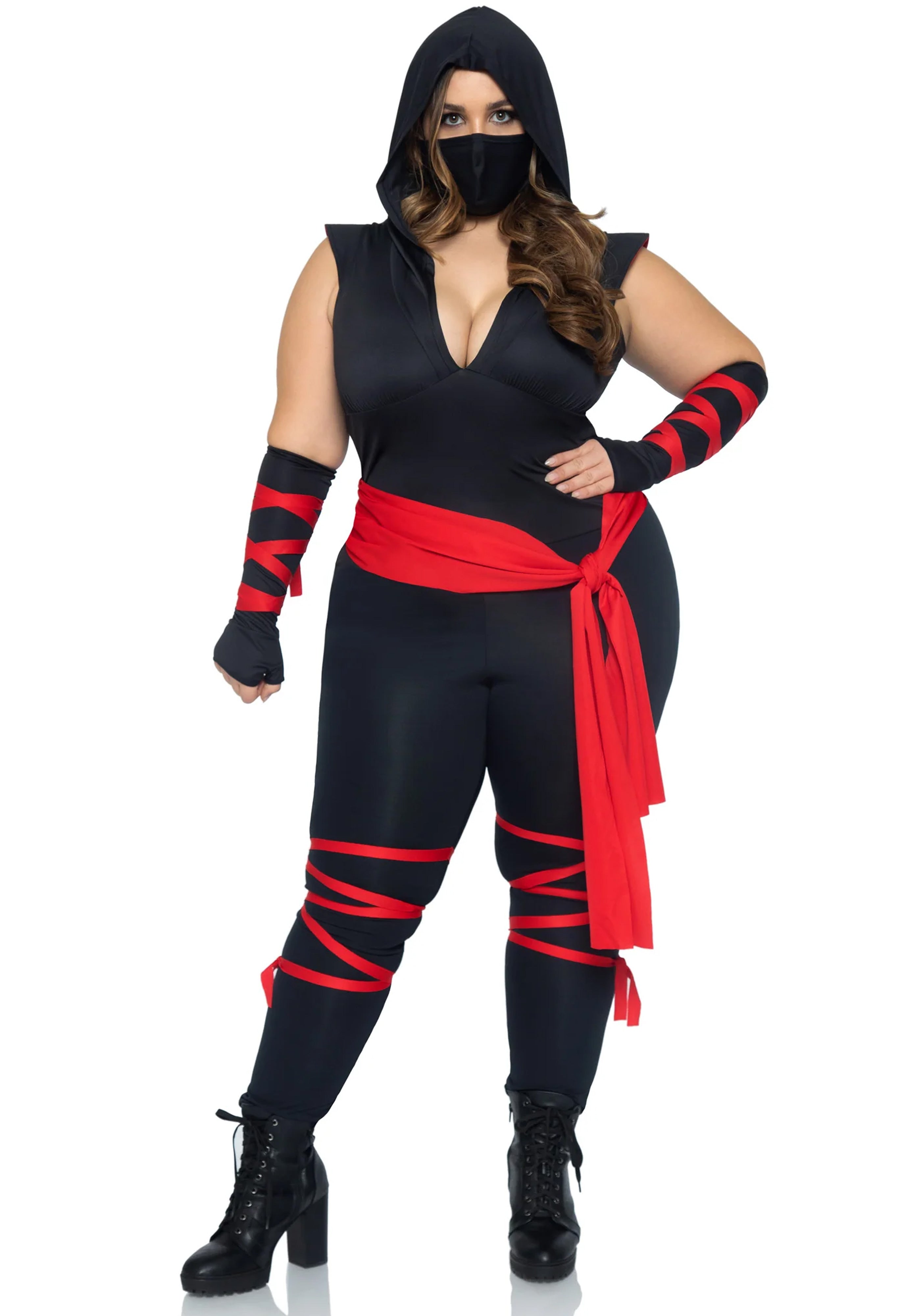 Plus Size Deadly Ninja Costume