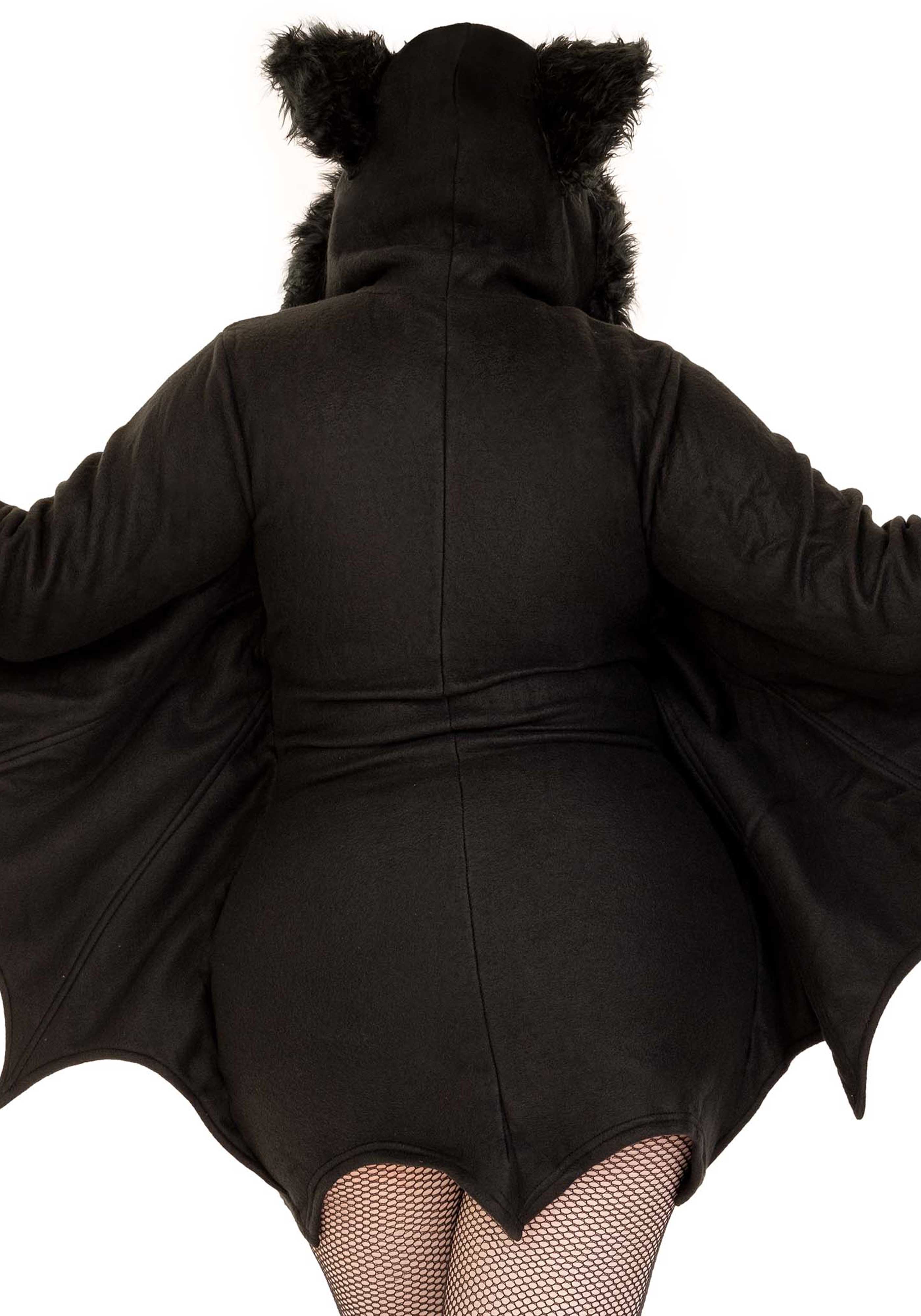 Plus Size Cozy Bat Costume