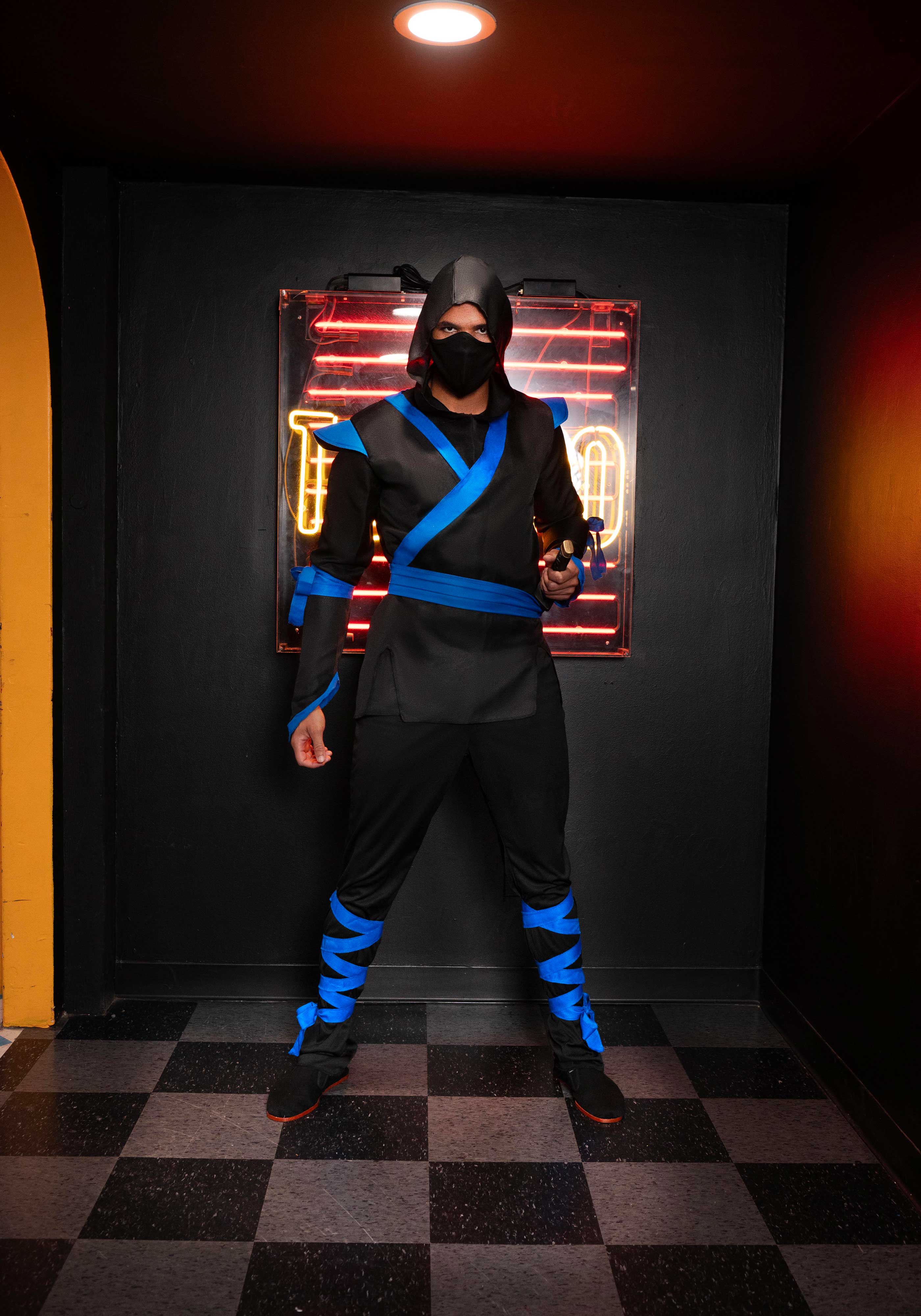 Ninja-Kostüm für Herren