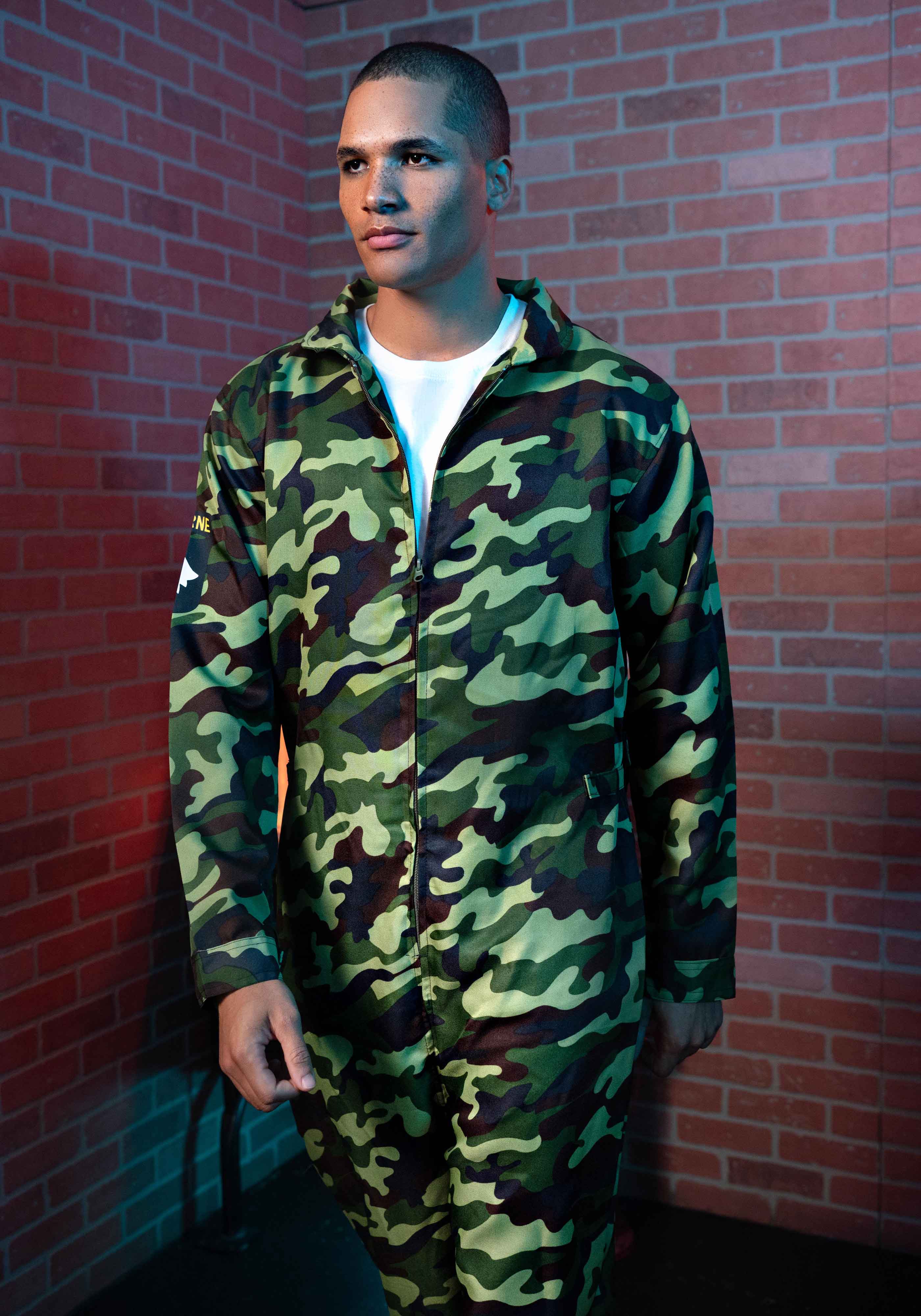 Men's Camo Jumpsuit