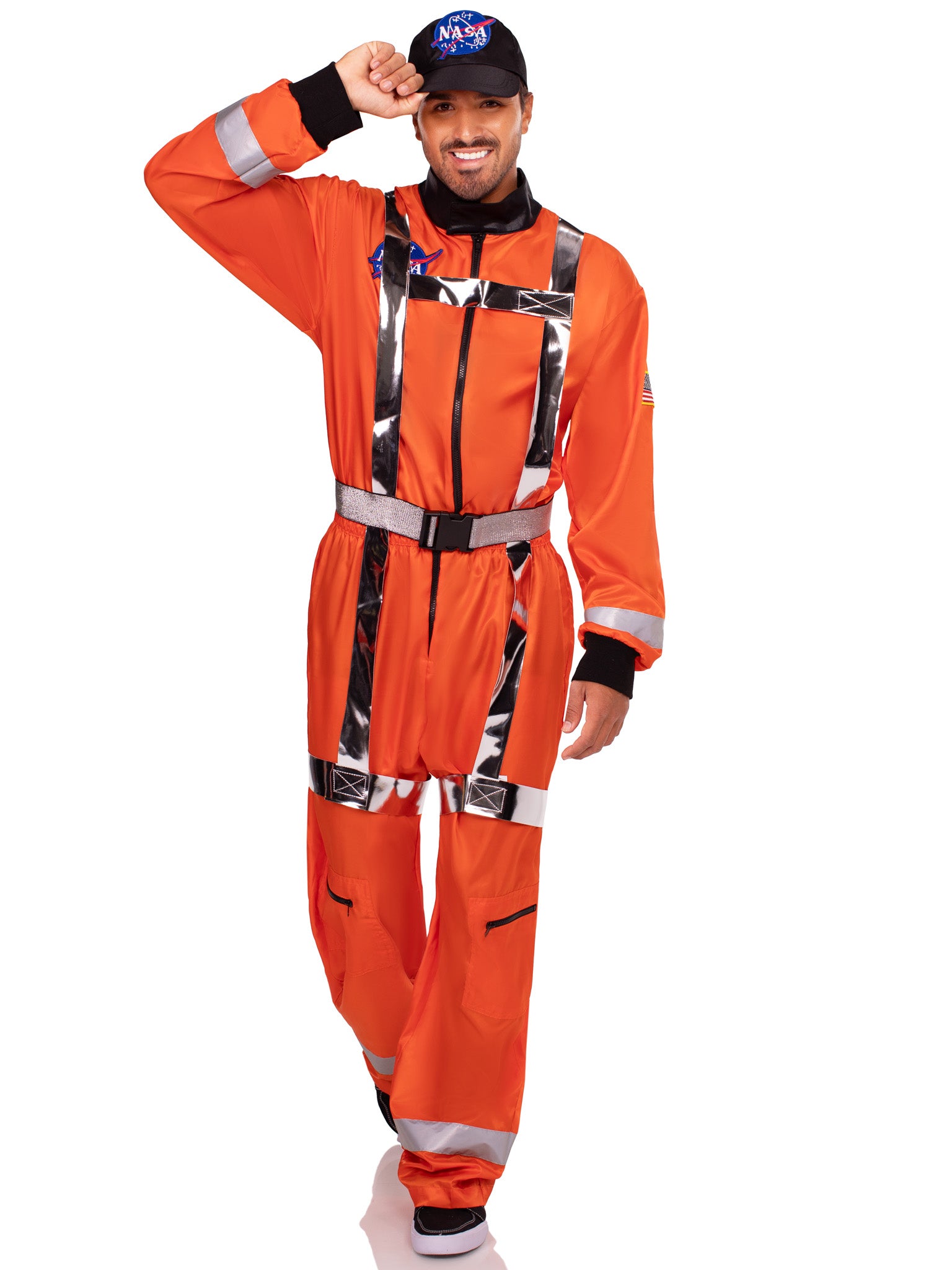 Cosmic Astronaut Zip-Up Jumpsuit