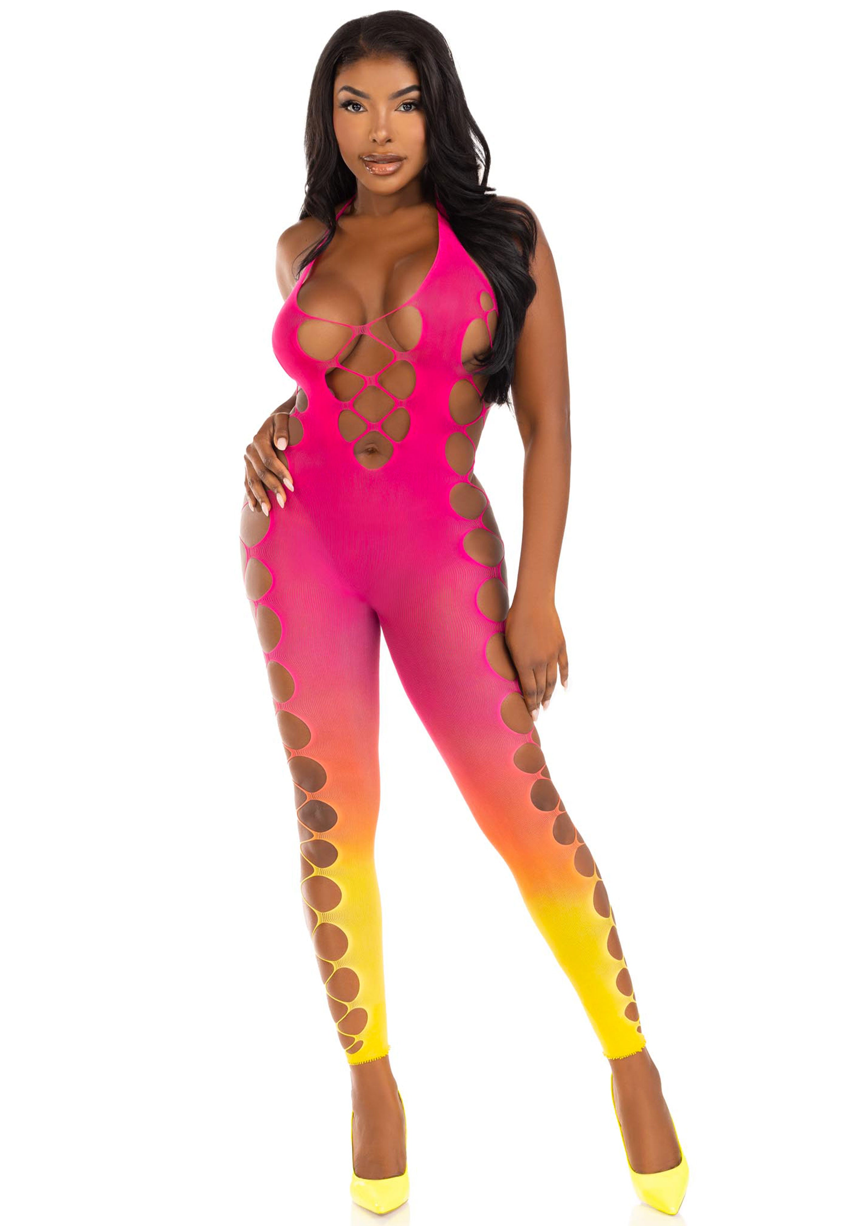 Summer Nights Footless Bodystocking