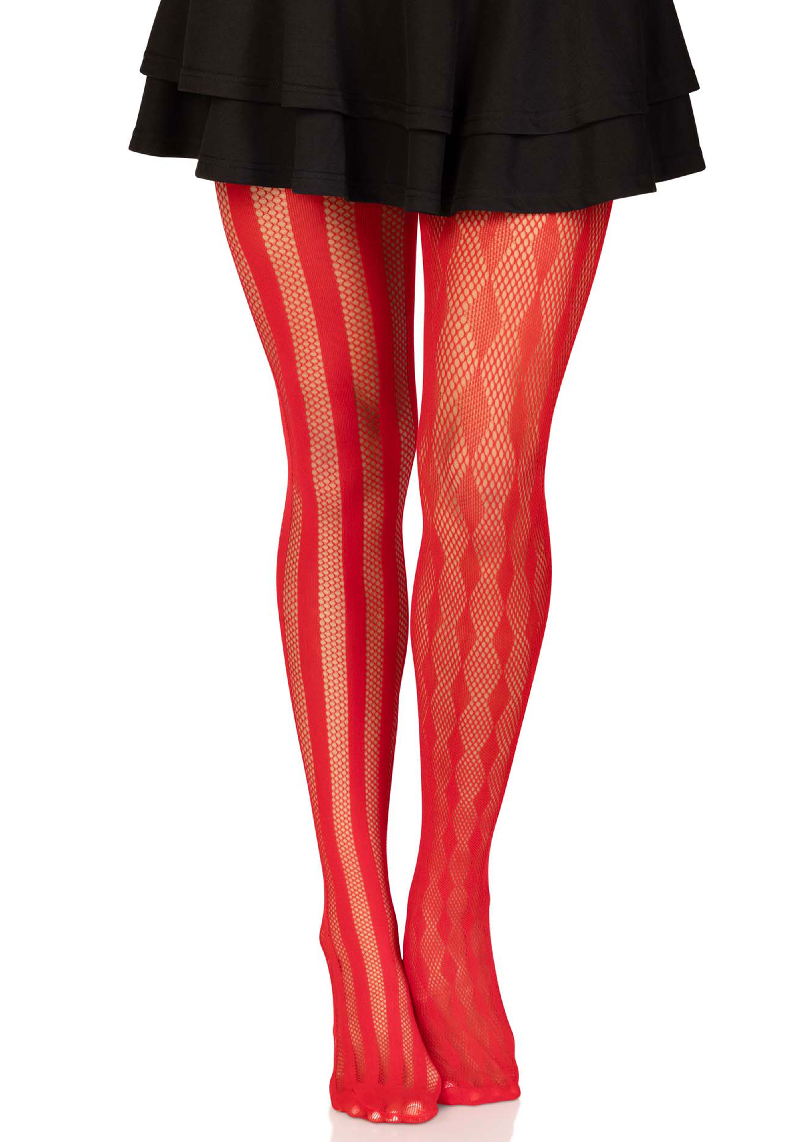 Harlequin Net Tights