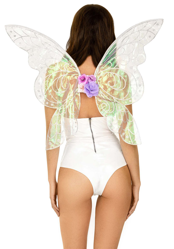 Glitter fairy wings
