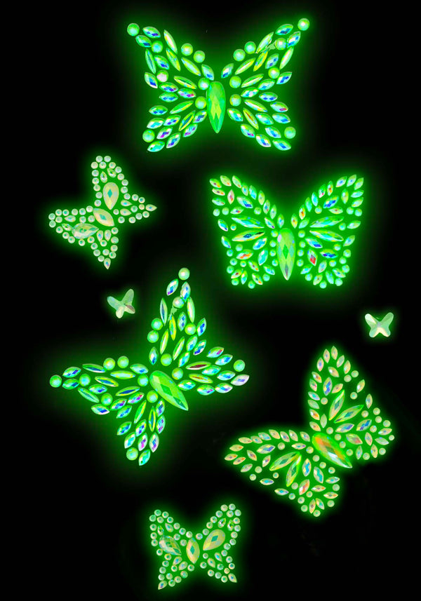 Aurelia Glow In The Dark Body Jewels
