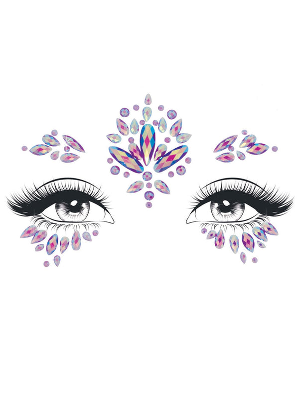 Verity face jewels sticker