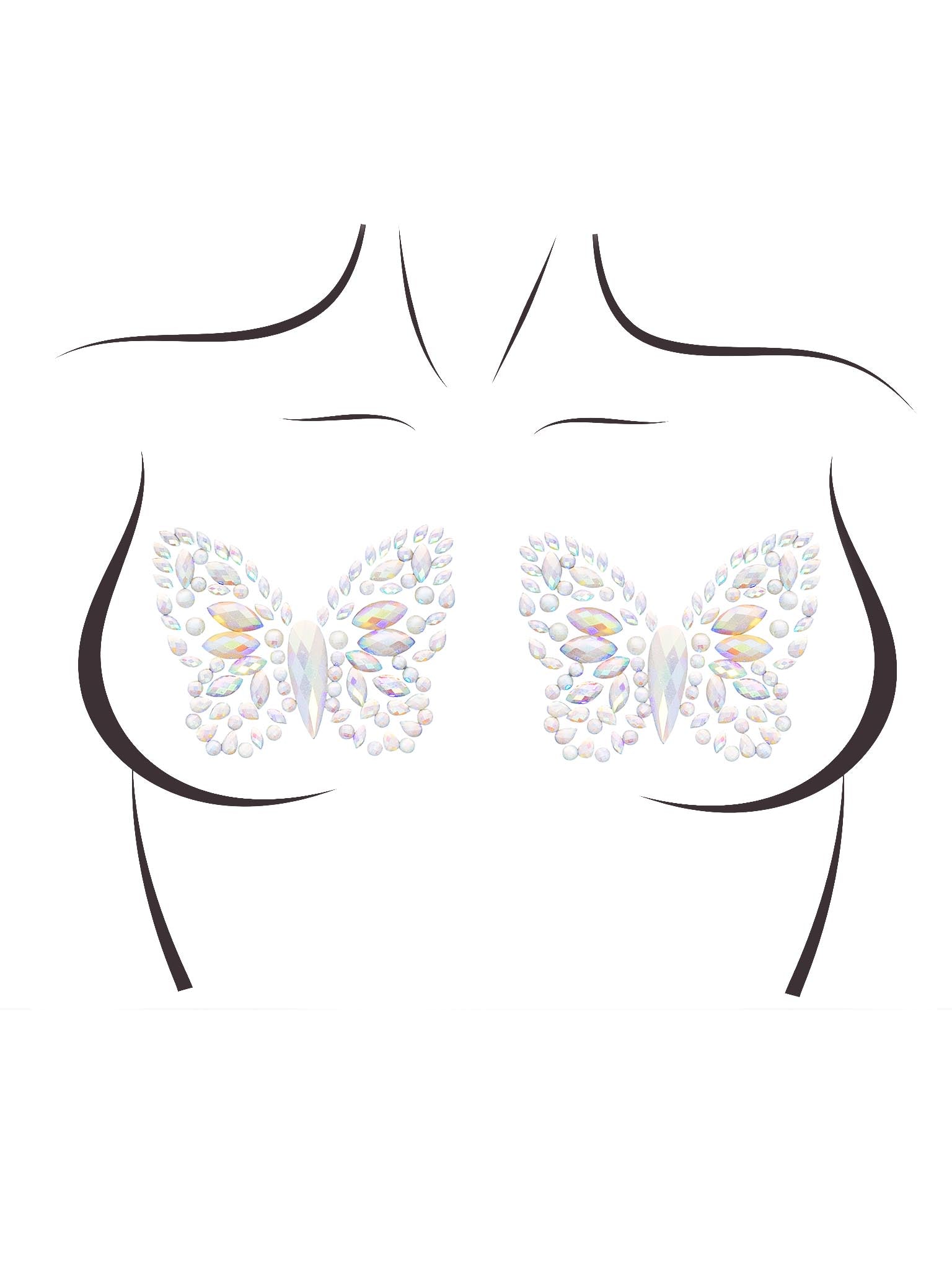 Chrysallis Nipple Sticker