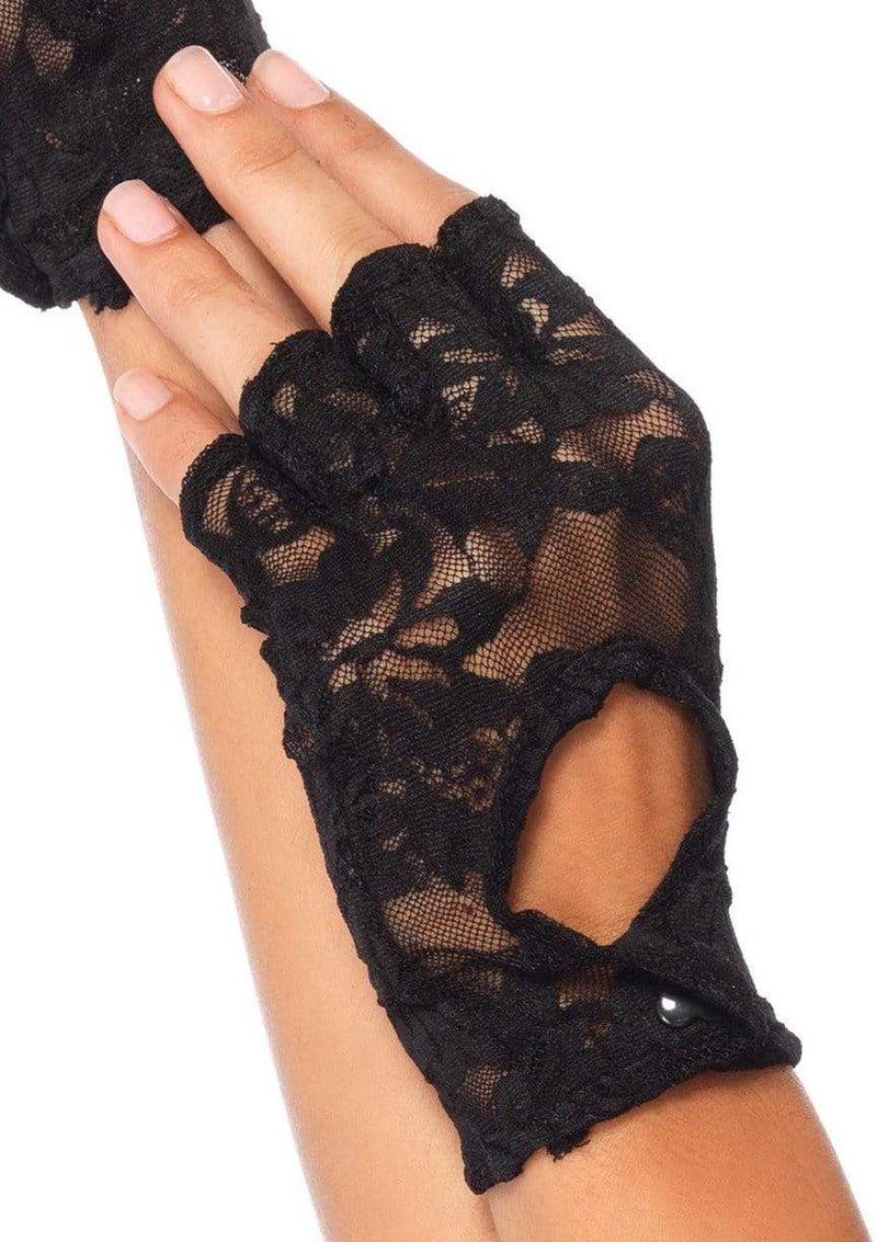 Lace Keyhole Gloves