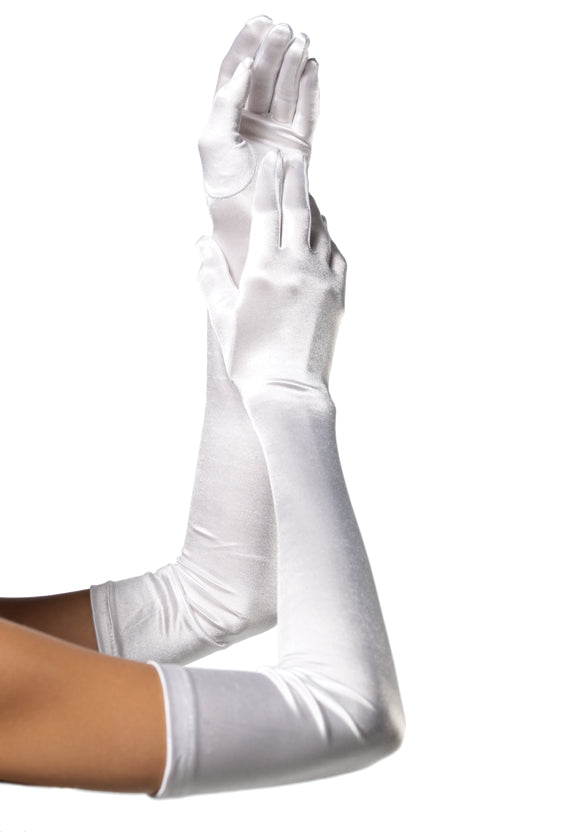 Leg Avenue 16B Extra Long Satin Gloves