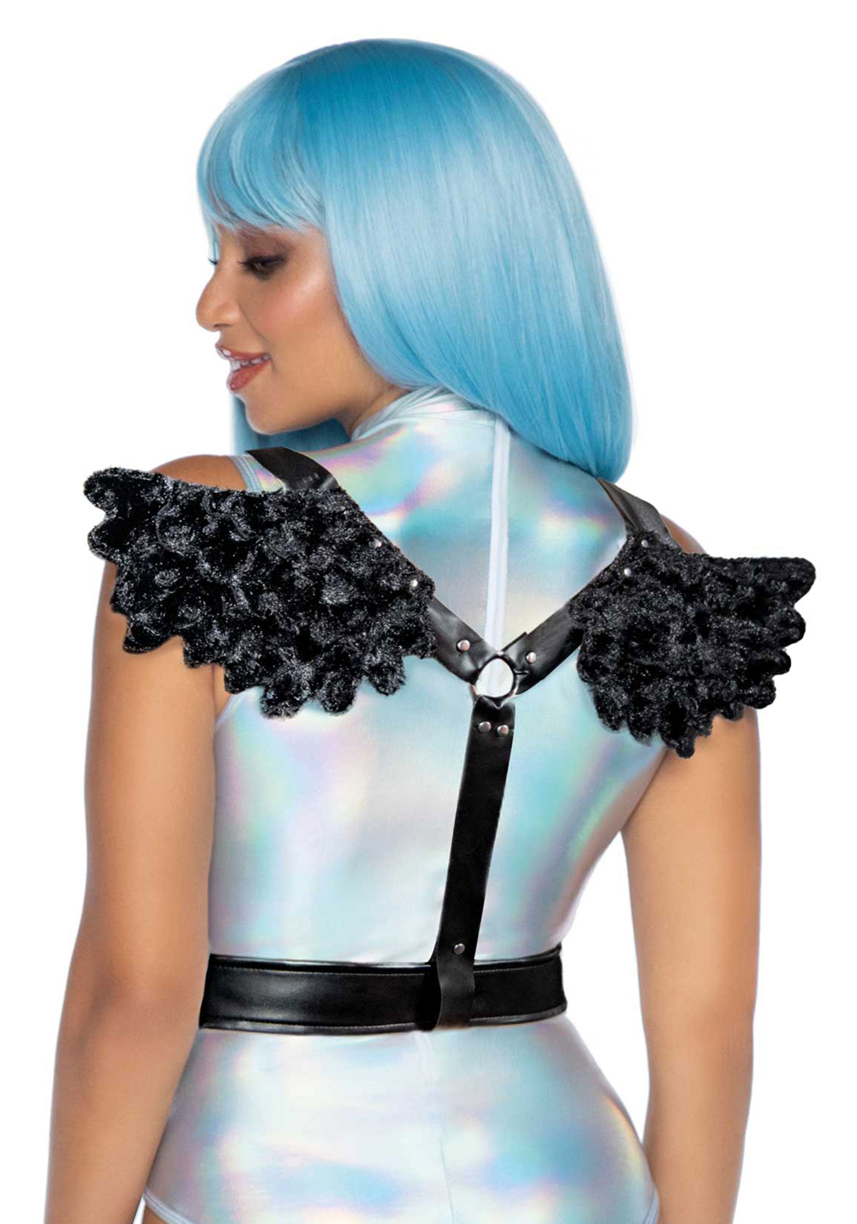Leg Avenue 2764 Furry angel wing body harness