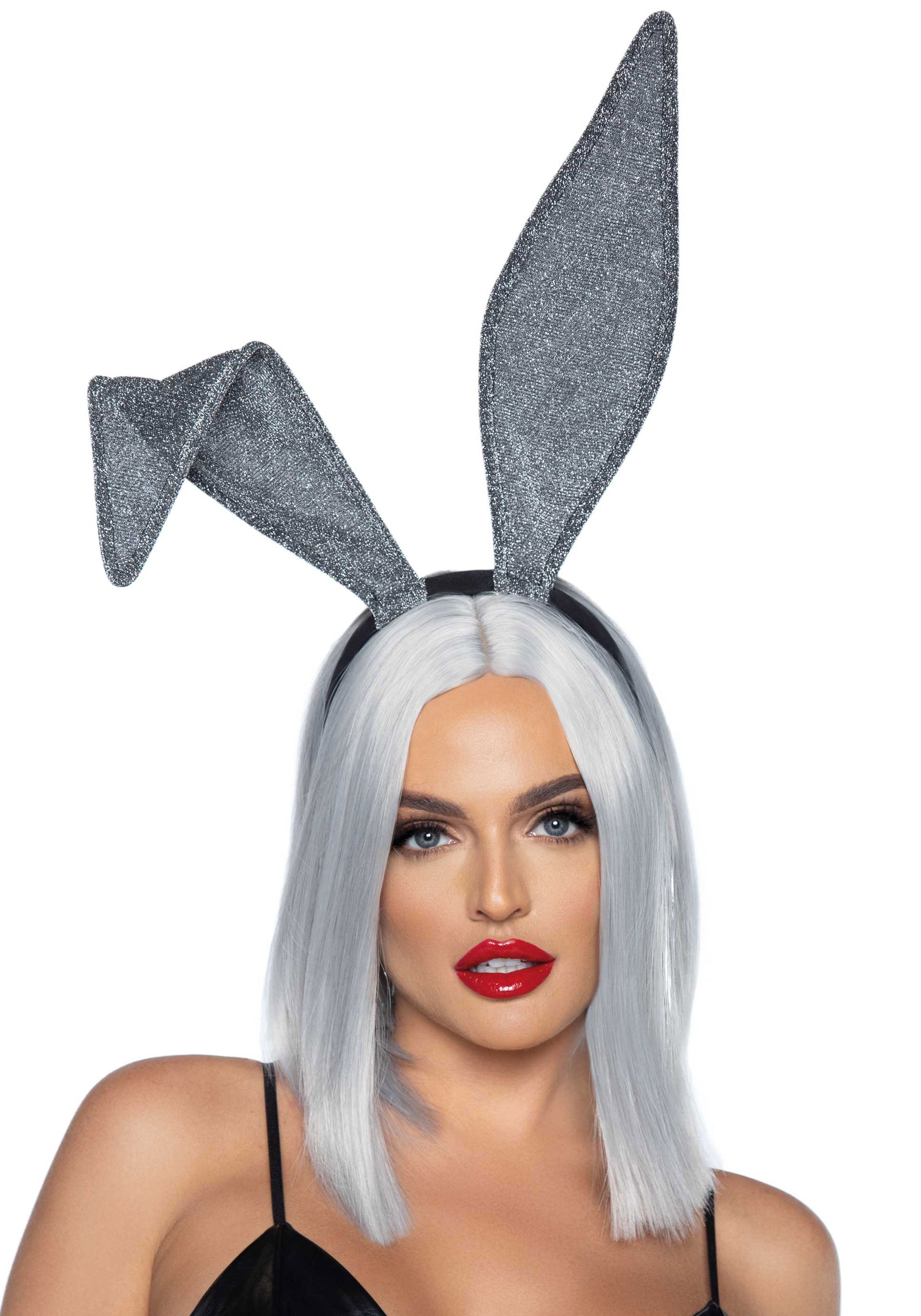 Leg Avenue 2770 Glitter bunny ear headband