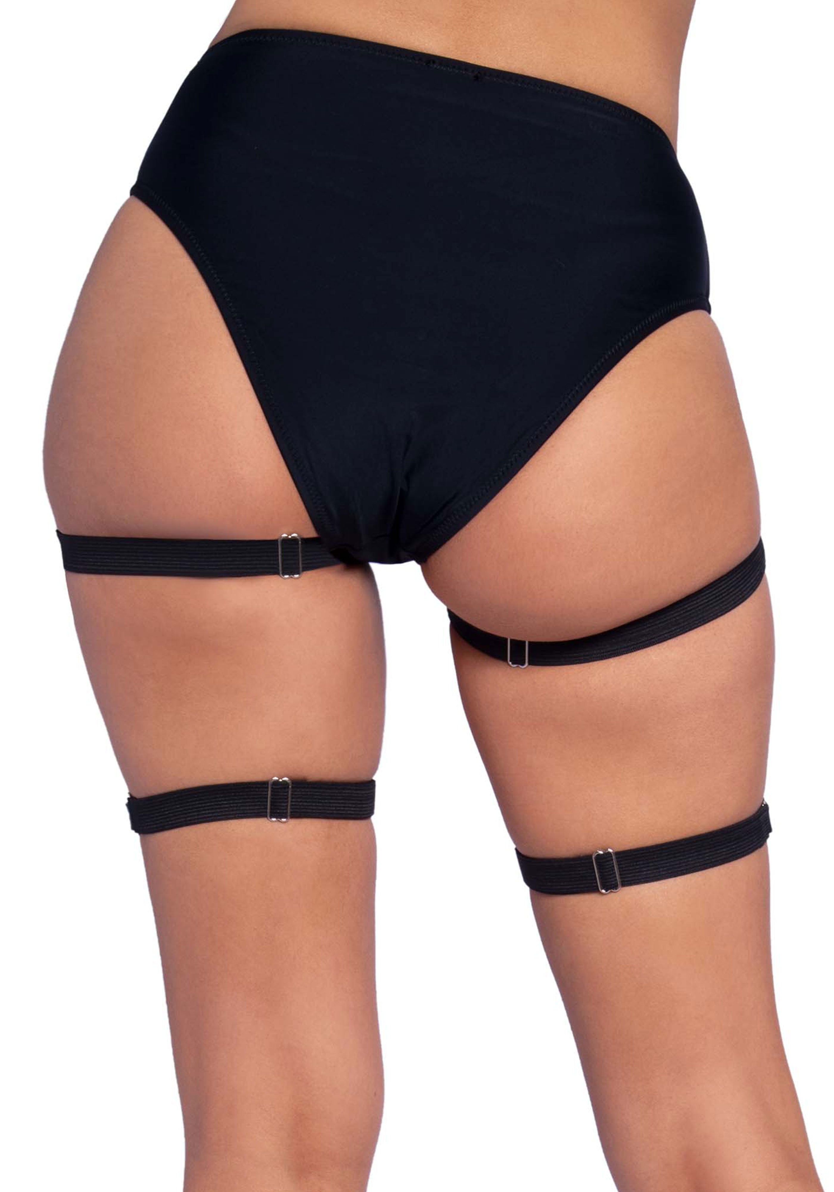 Leg Avenue 2785 Dual strap studded garters