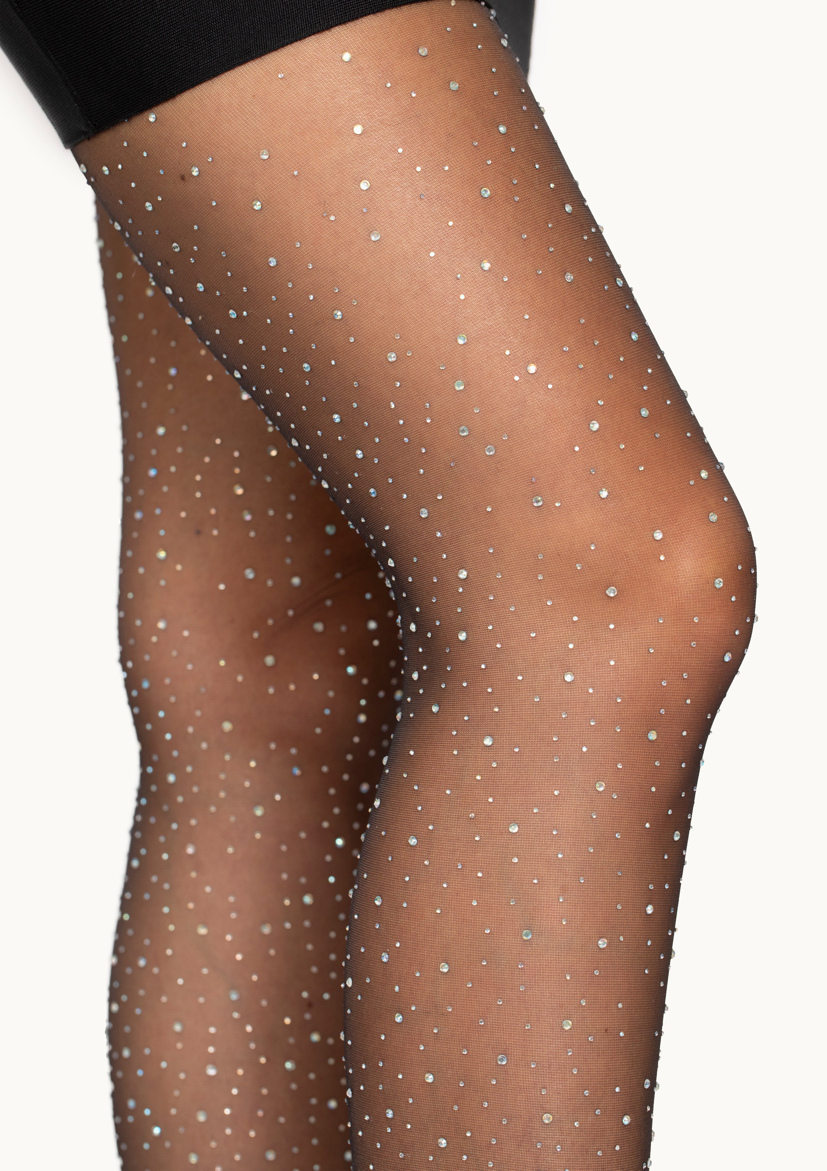 Leg Avenue 7957 Sheer rhinestone pantyhose