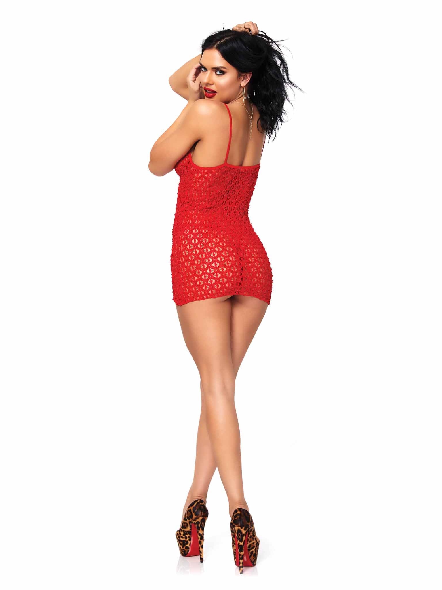 Mini Dress With G-String