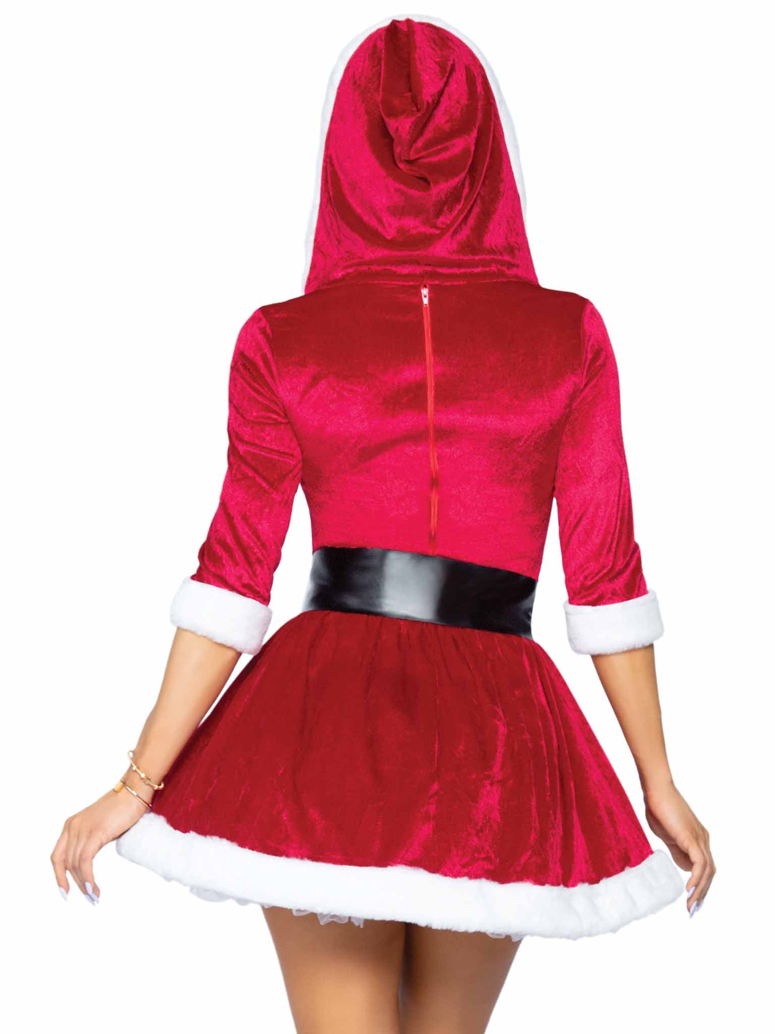 Mrs. Claus Hooded Dress