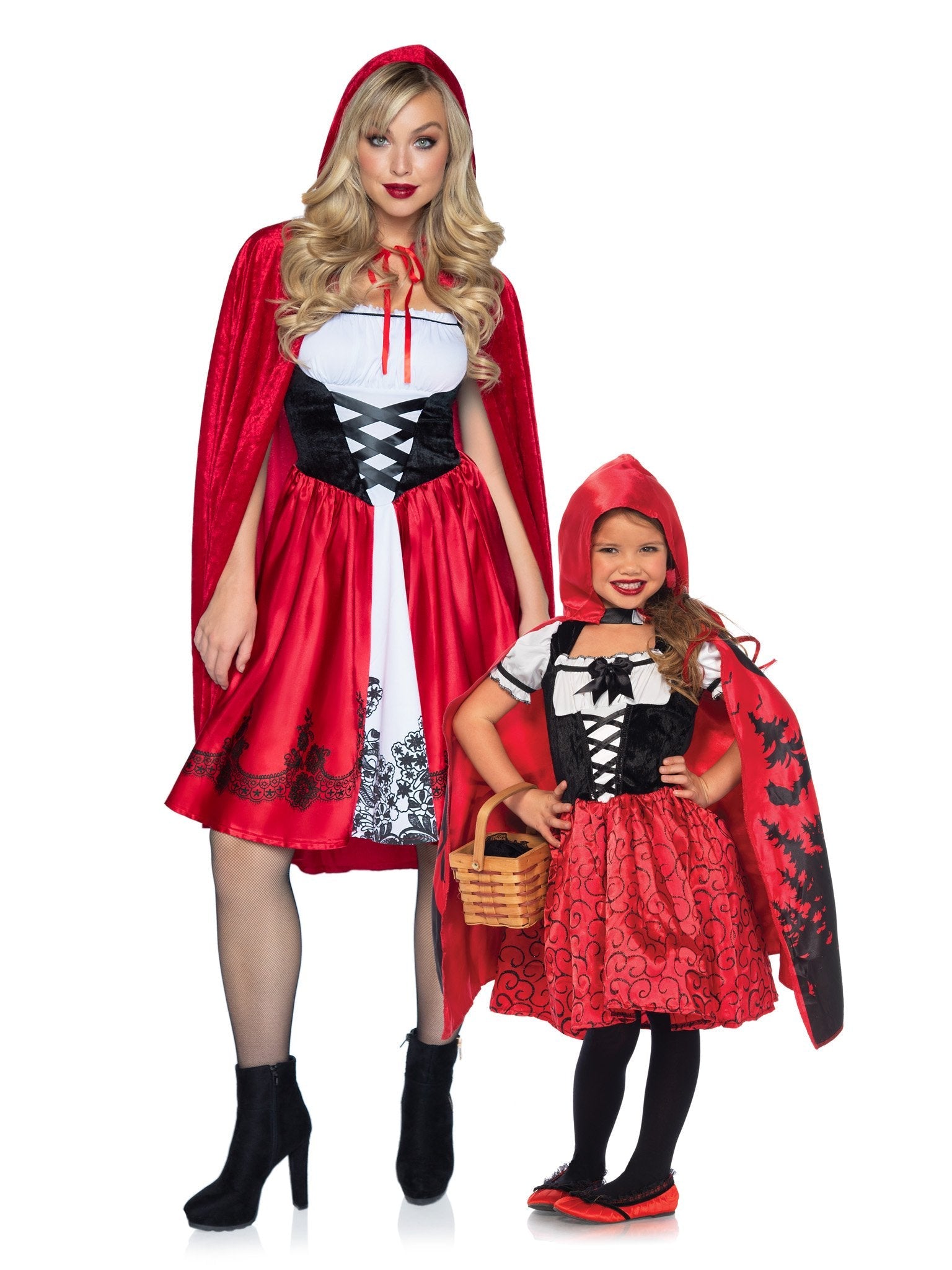 Märchenbuch Rotkäppchen Kostüm für Mädchen