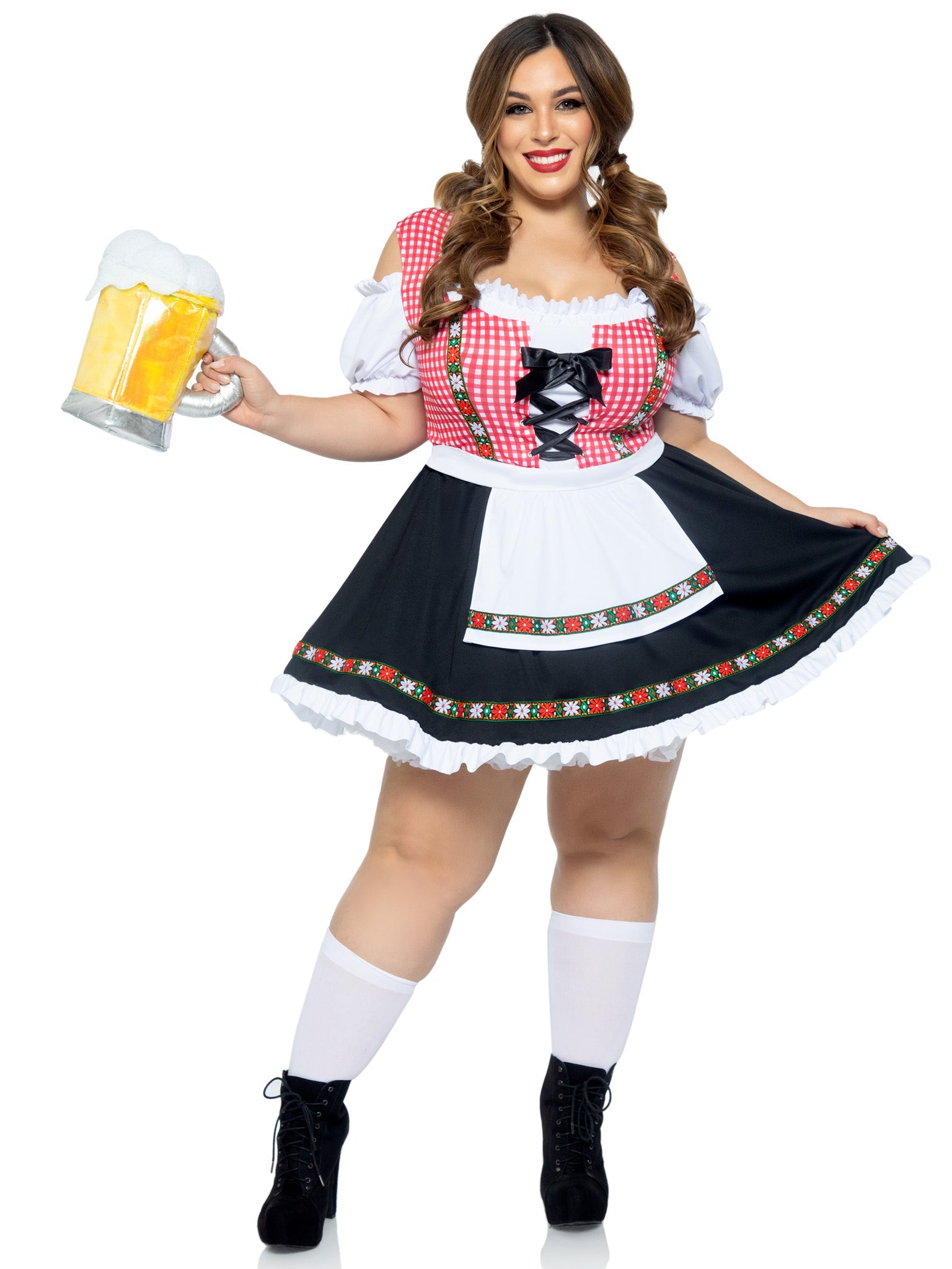 Plus Beer Garden Babe Dress