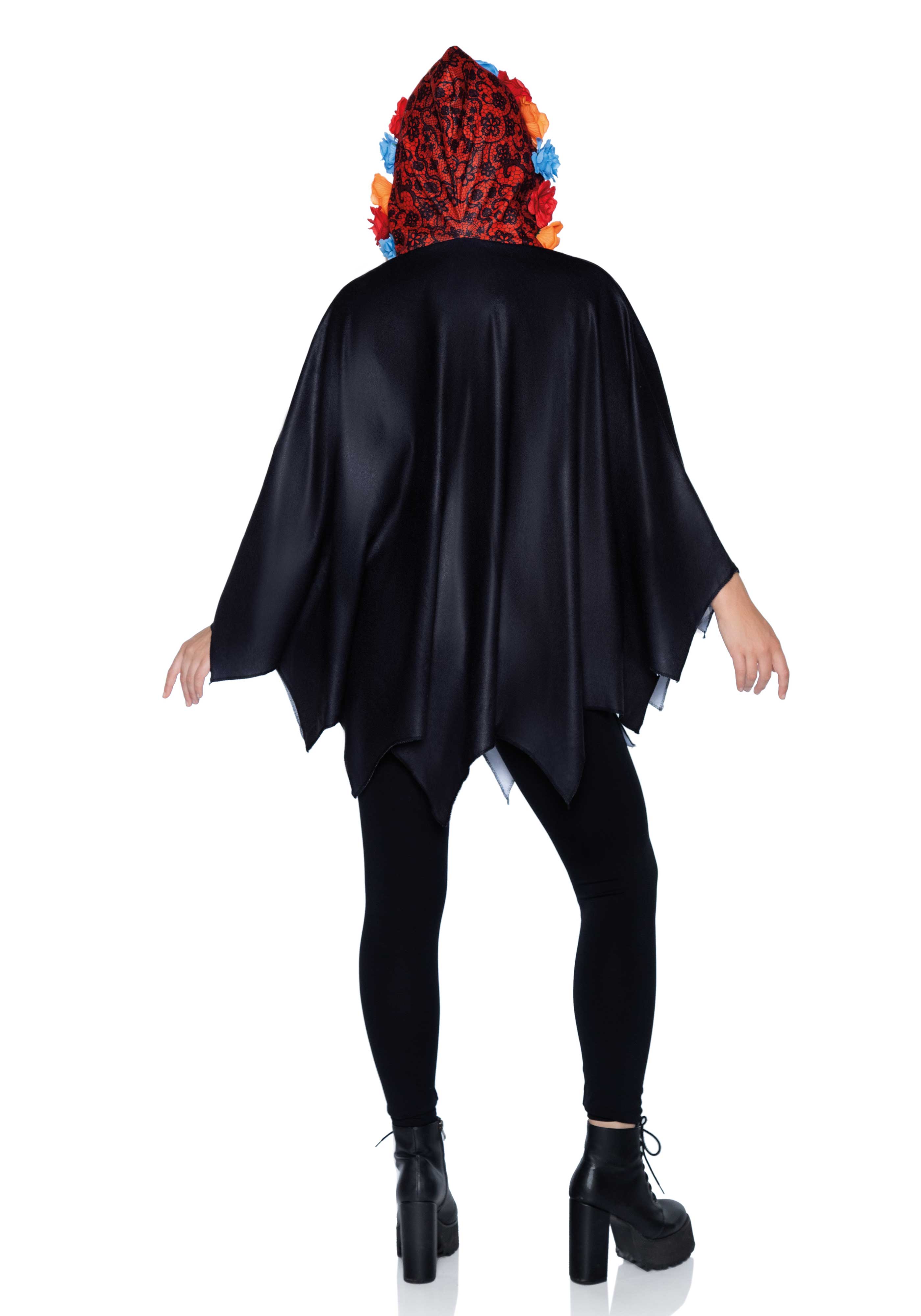 Leg Avenue 86917 Day of the Dead Poncho