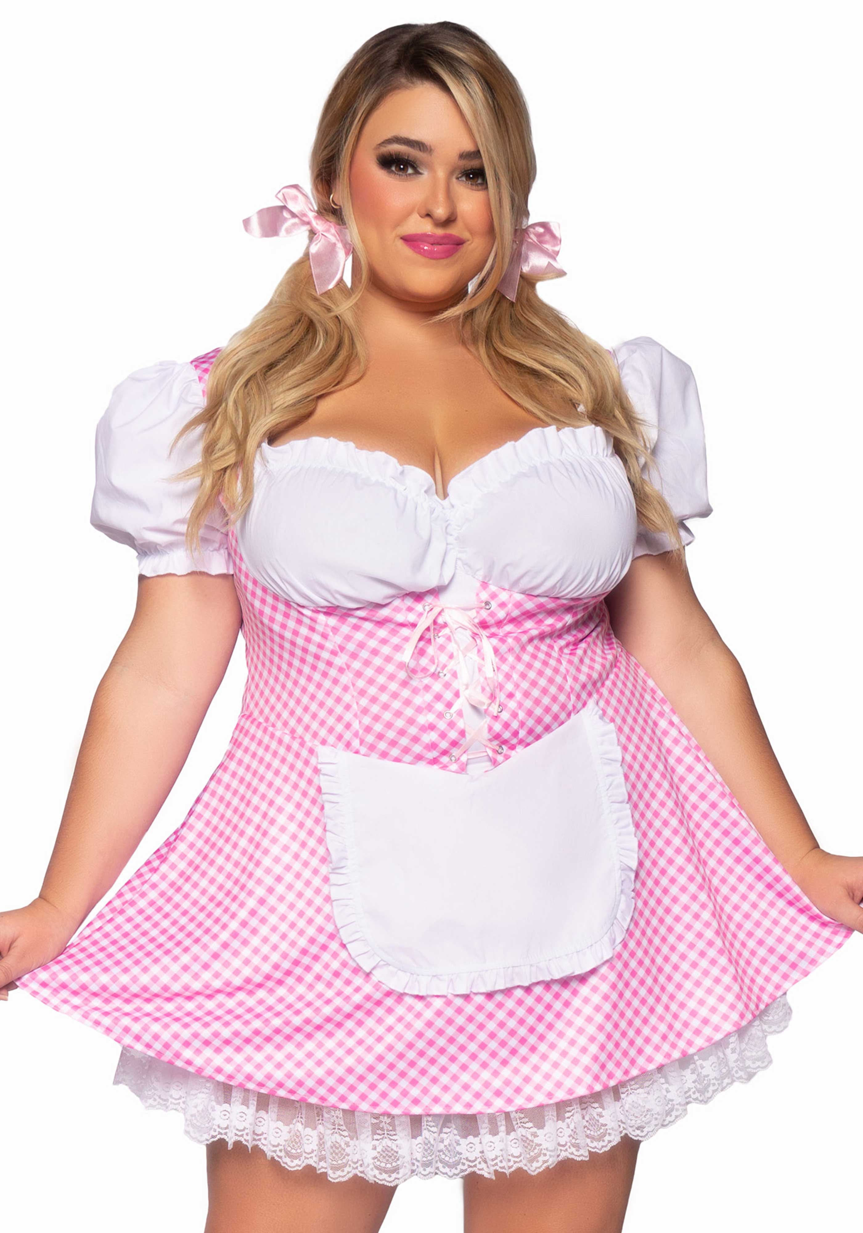 Leg Avenue 86987X Gingham dress Plus Size