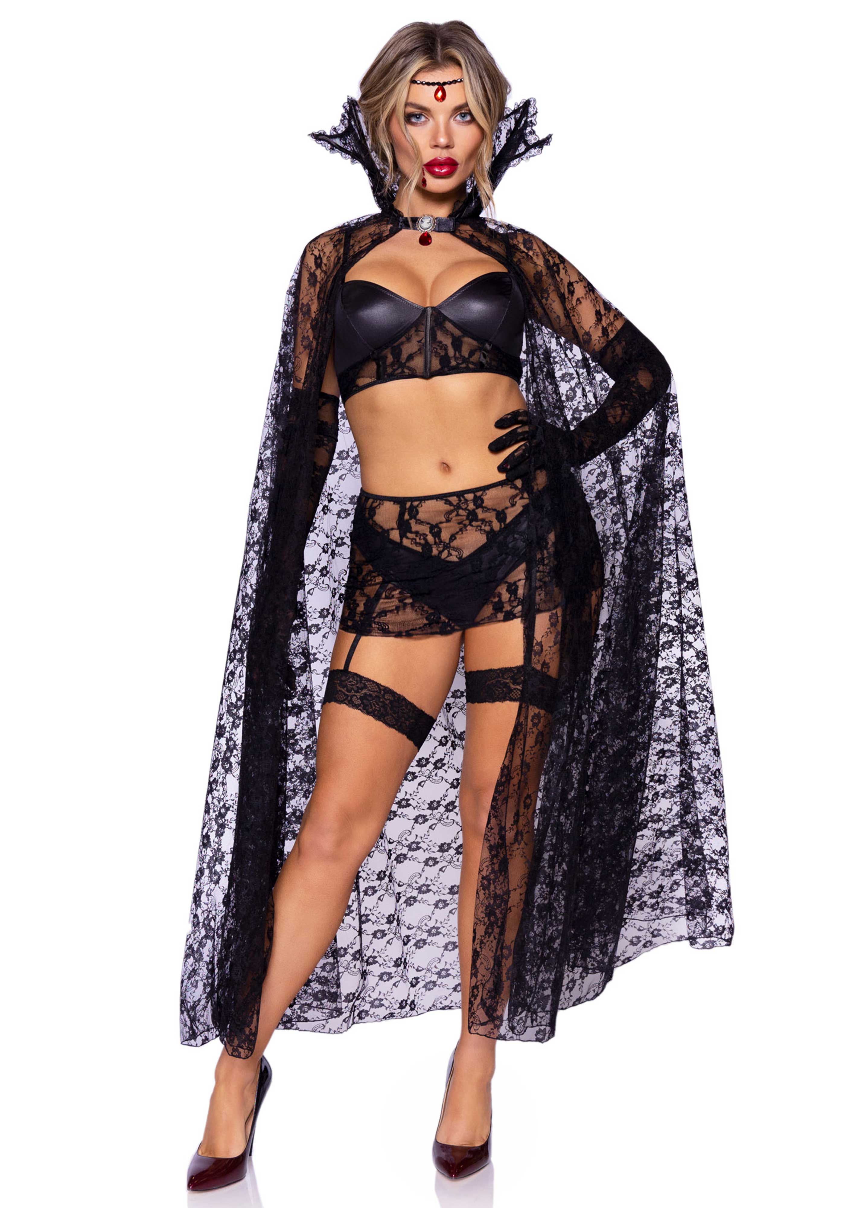 Leg Avenue 87147 Seductive Vampire in Lace