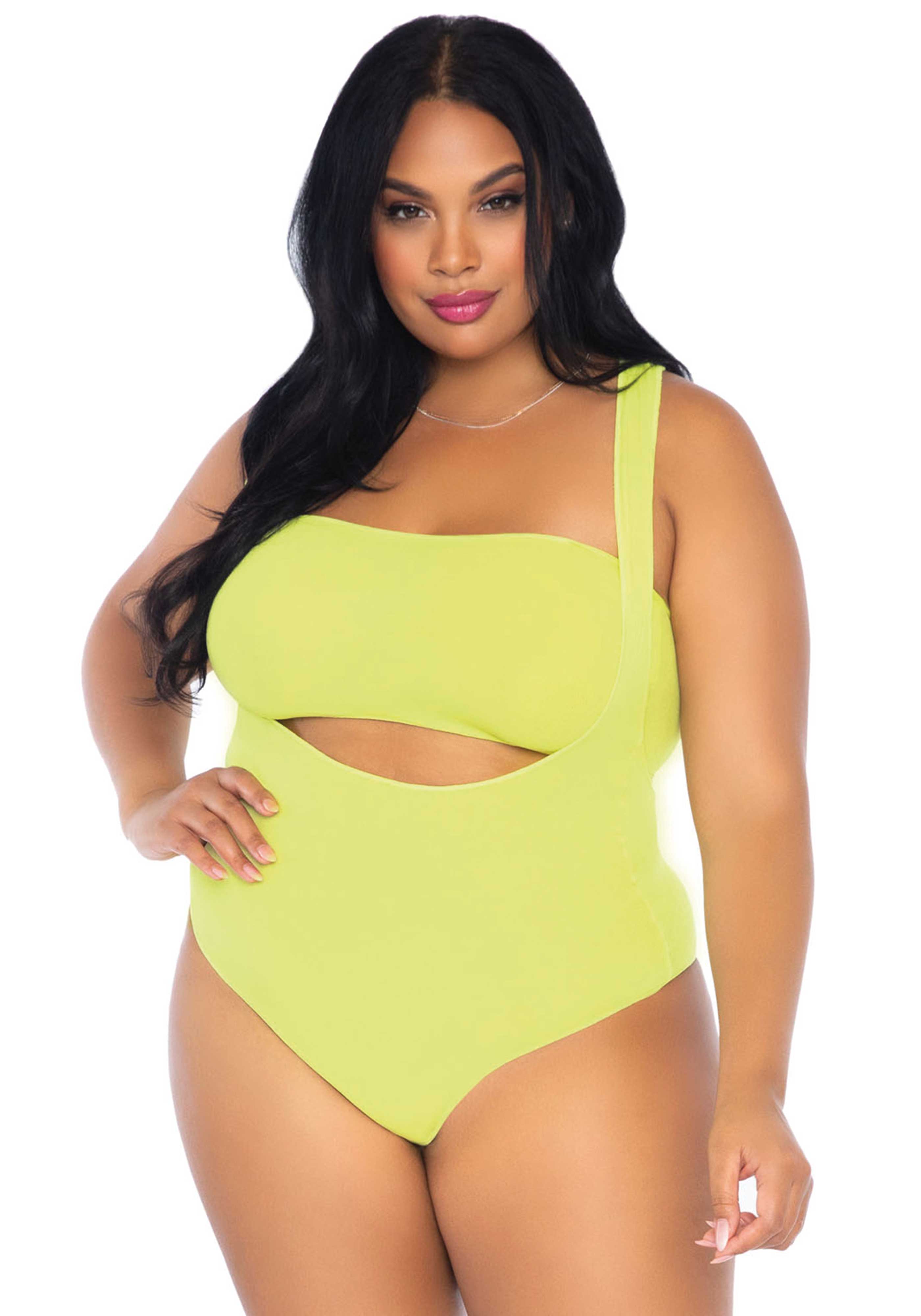 Leg Avenue 89261X Bandeau & suspender bodysuit Plus Size