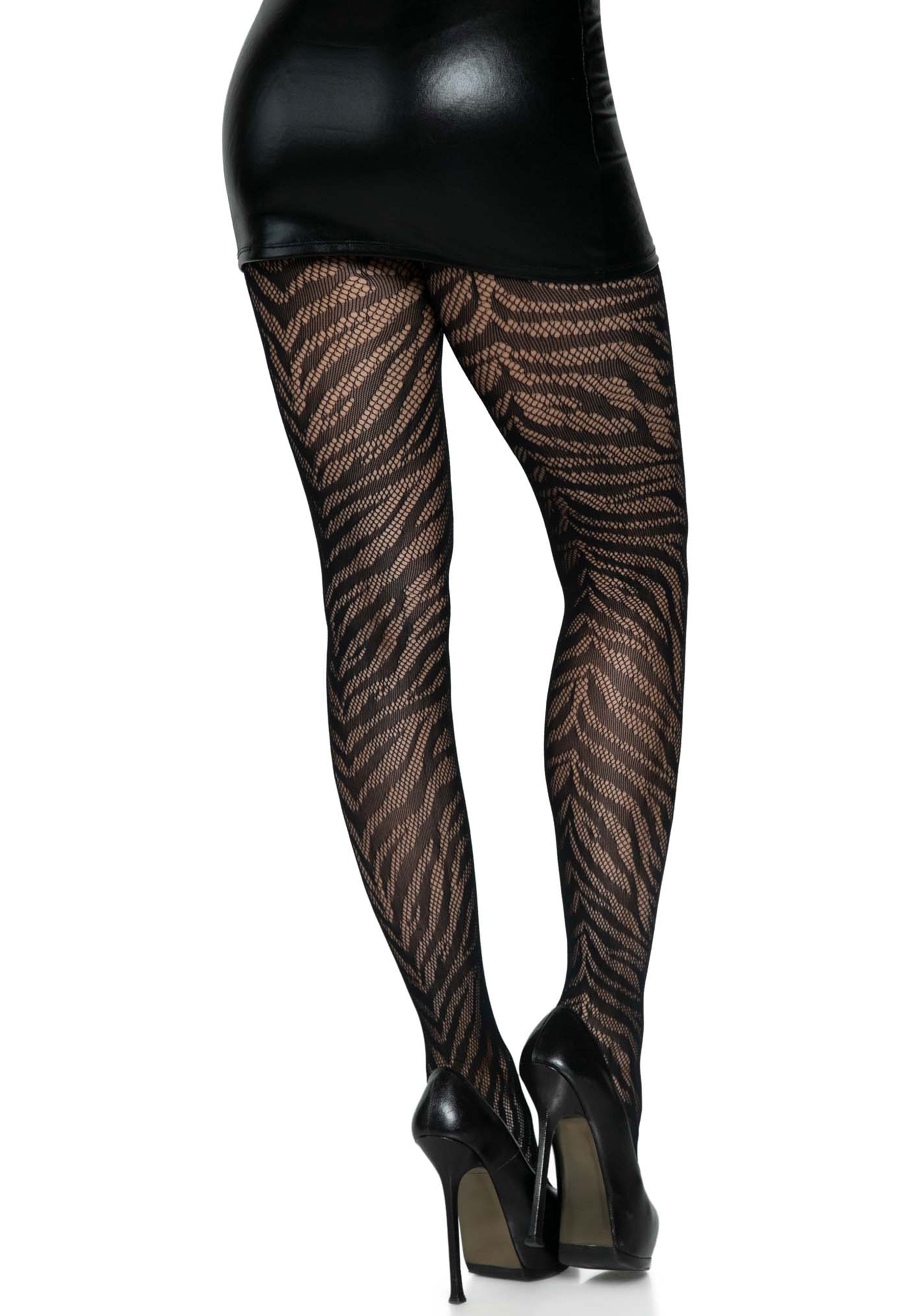 Leg Avenue 9722 Zebra net tights