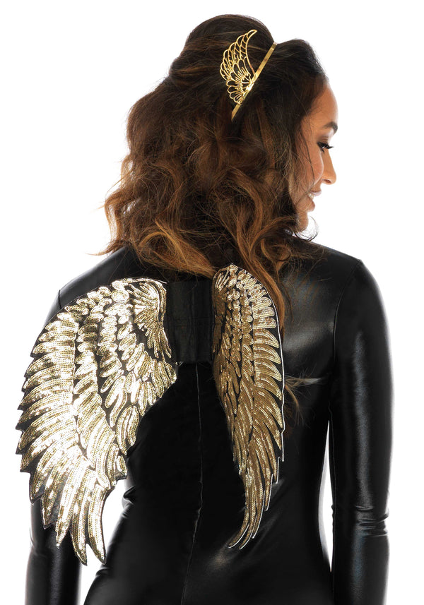 Leg Avenue A2792 Gold sequin wings
