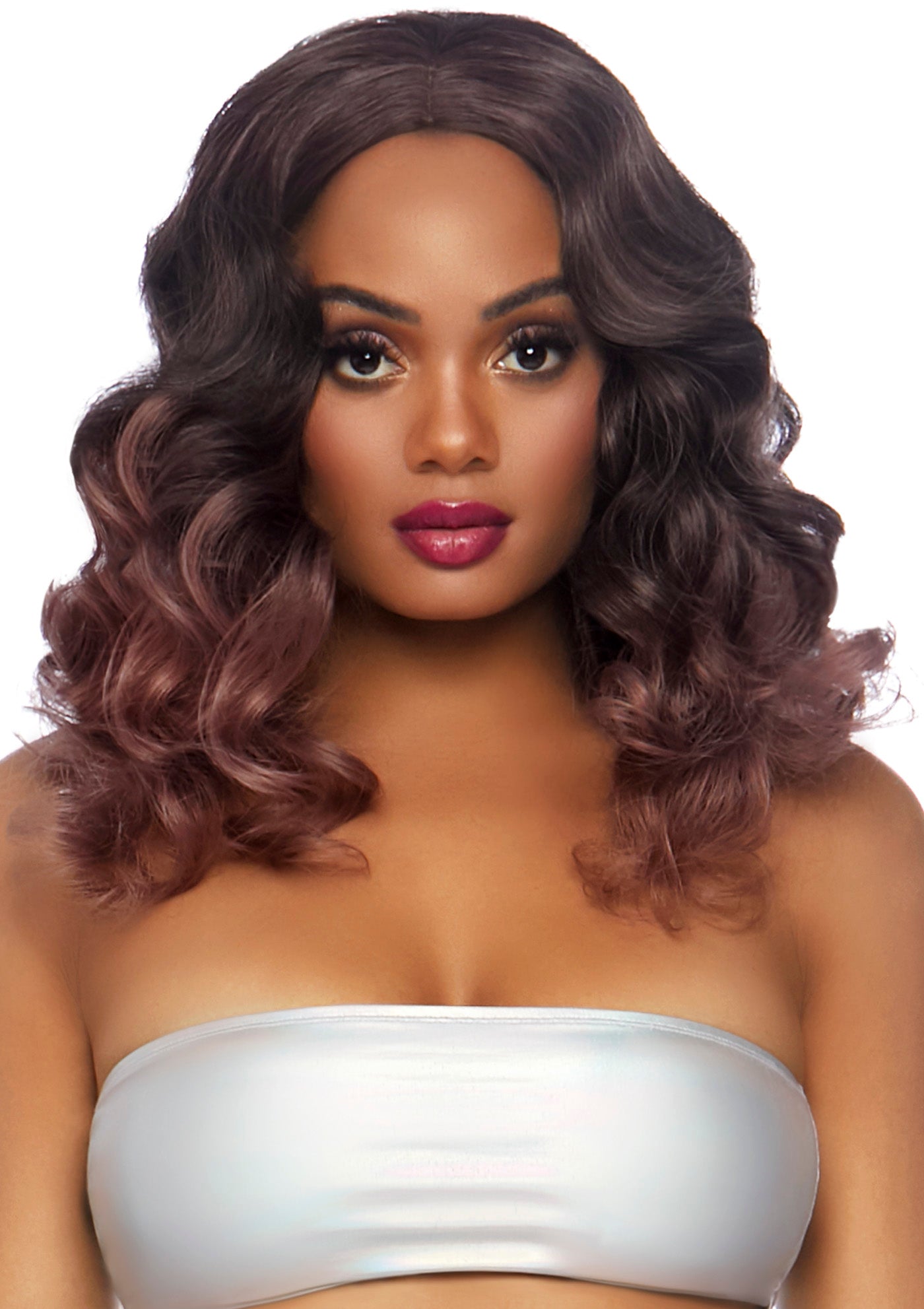 Leg Avenue A2865 Curly ombre long bob wig