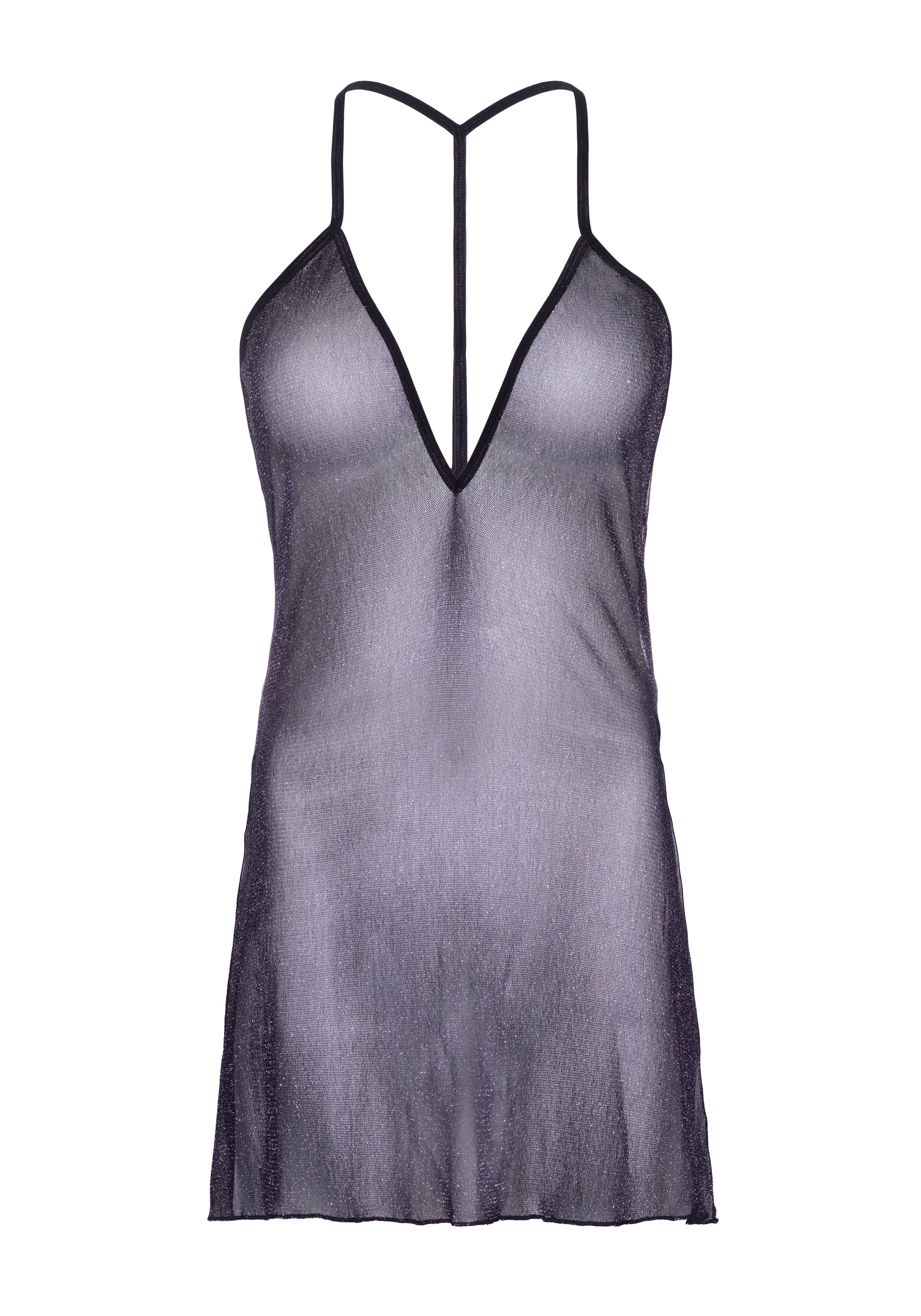 Lurex Y-Back Tank Dress