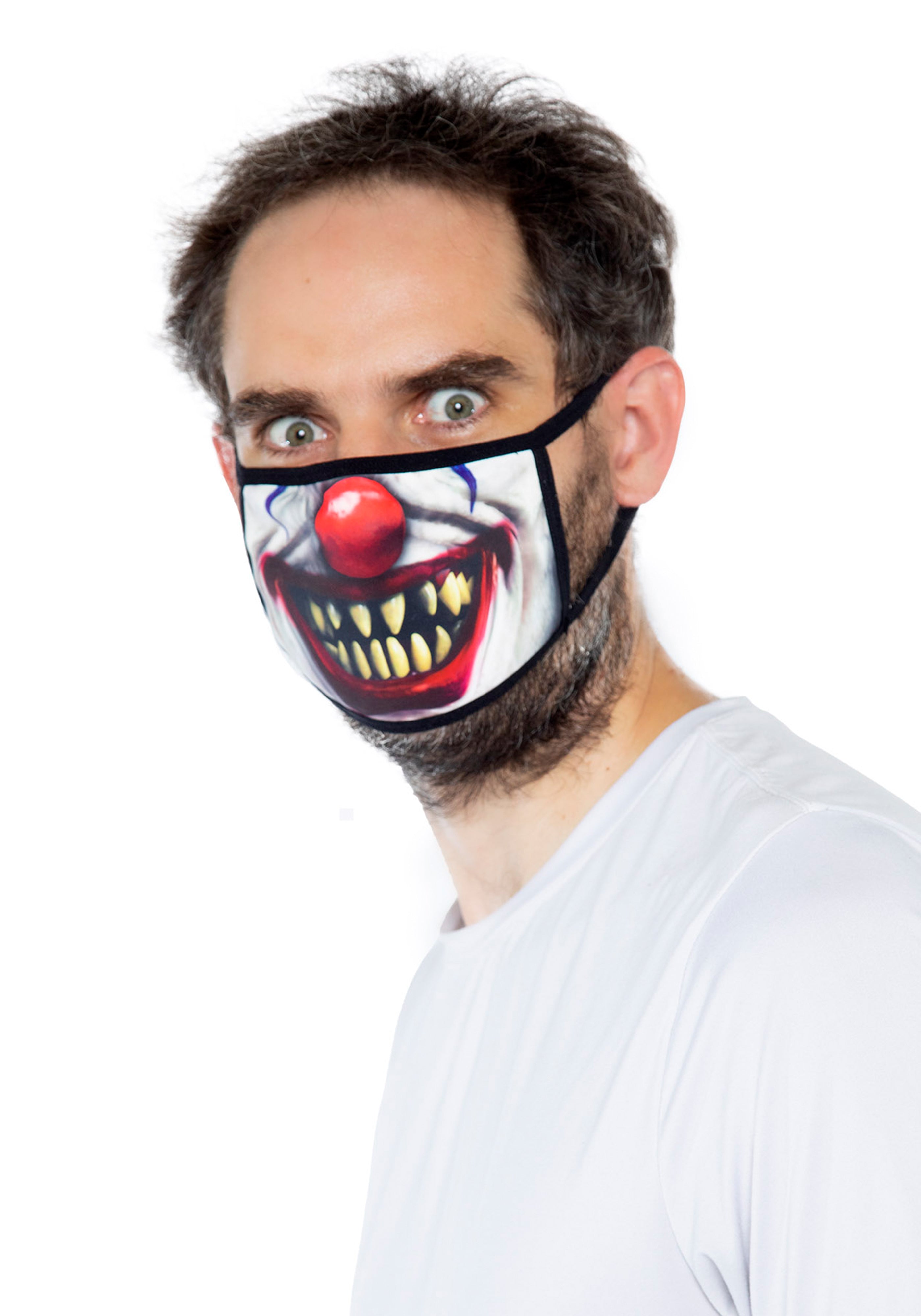 Leg Avenue M1010 Creepy Clown Face Mask