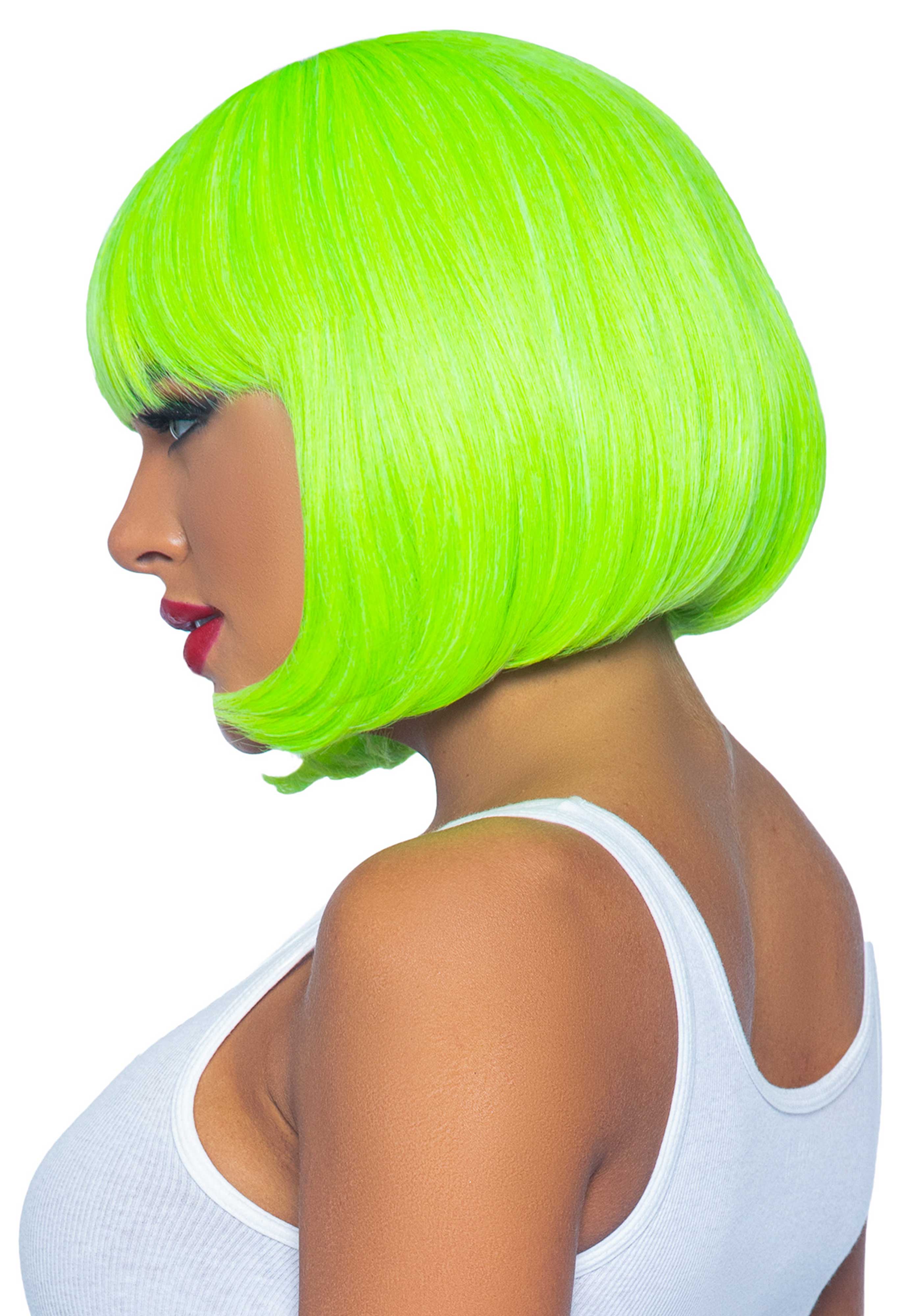 Leg Avenue A2907 12" Neon short bob wig