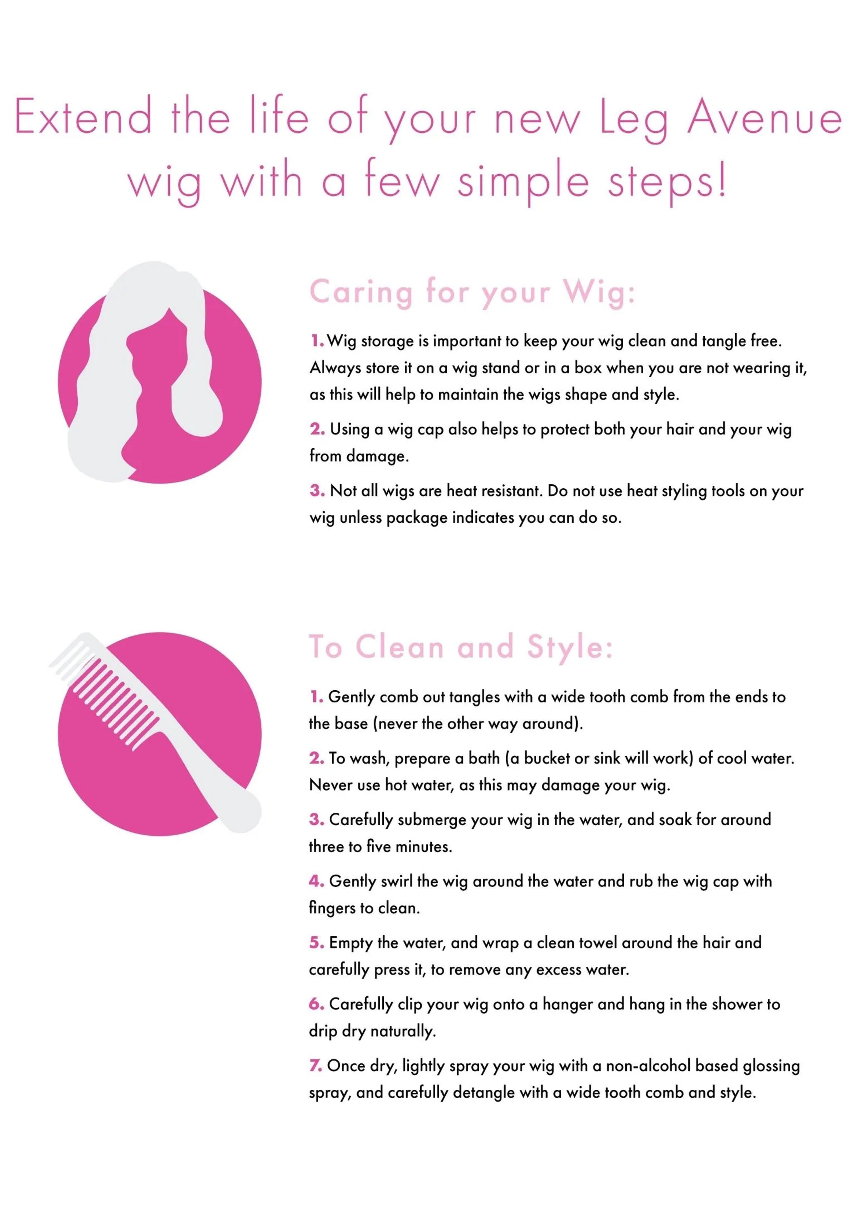 Leg Avenue A2907 12" Neon short bob wig