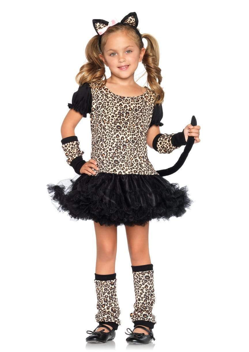 Girl's Pretty Little Leopard Costume