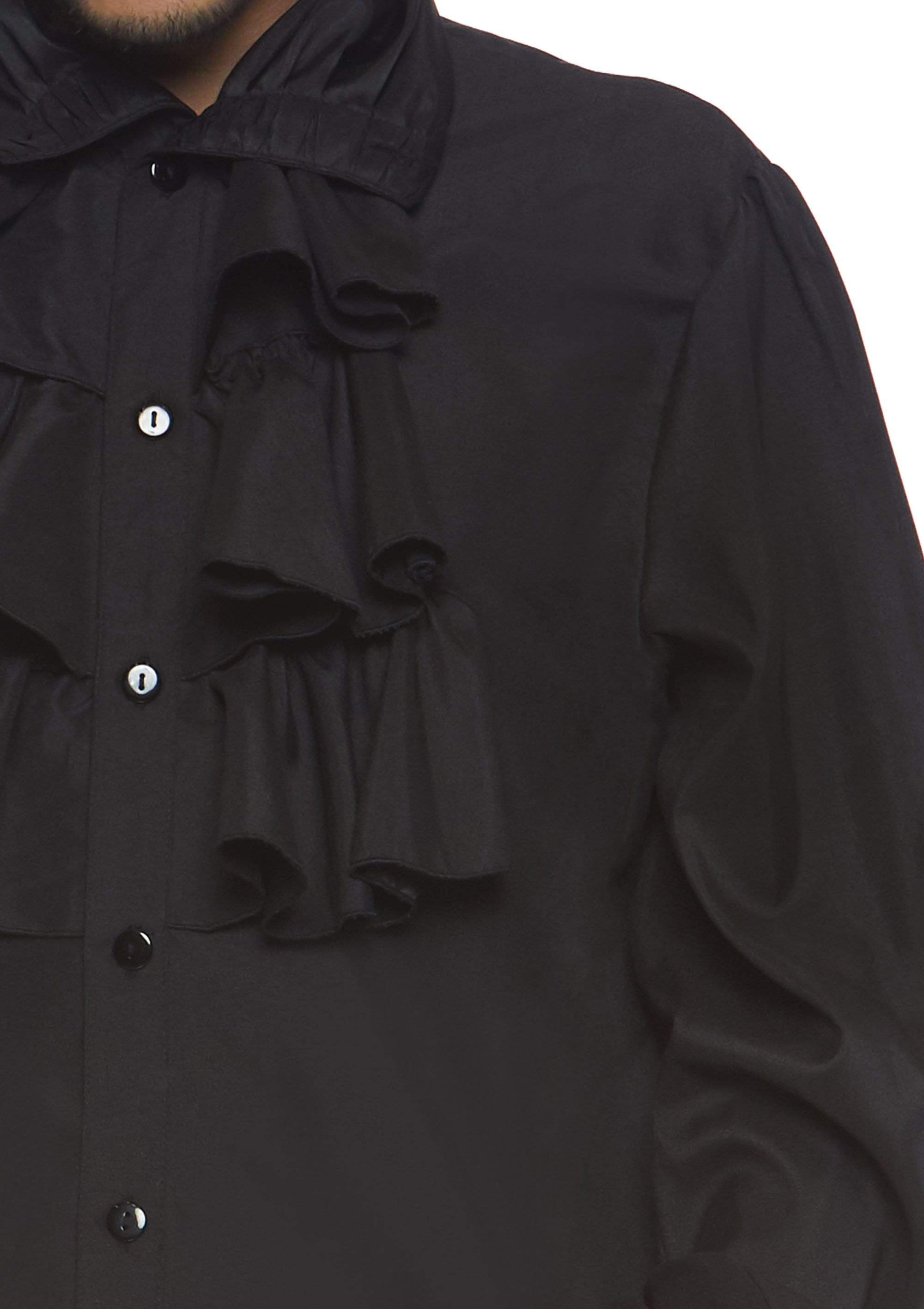 Mens Ruffle Front Costume Shirt